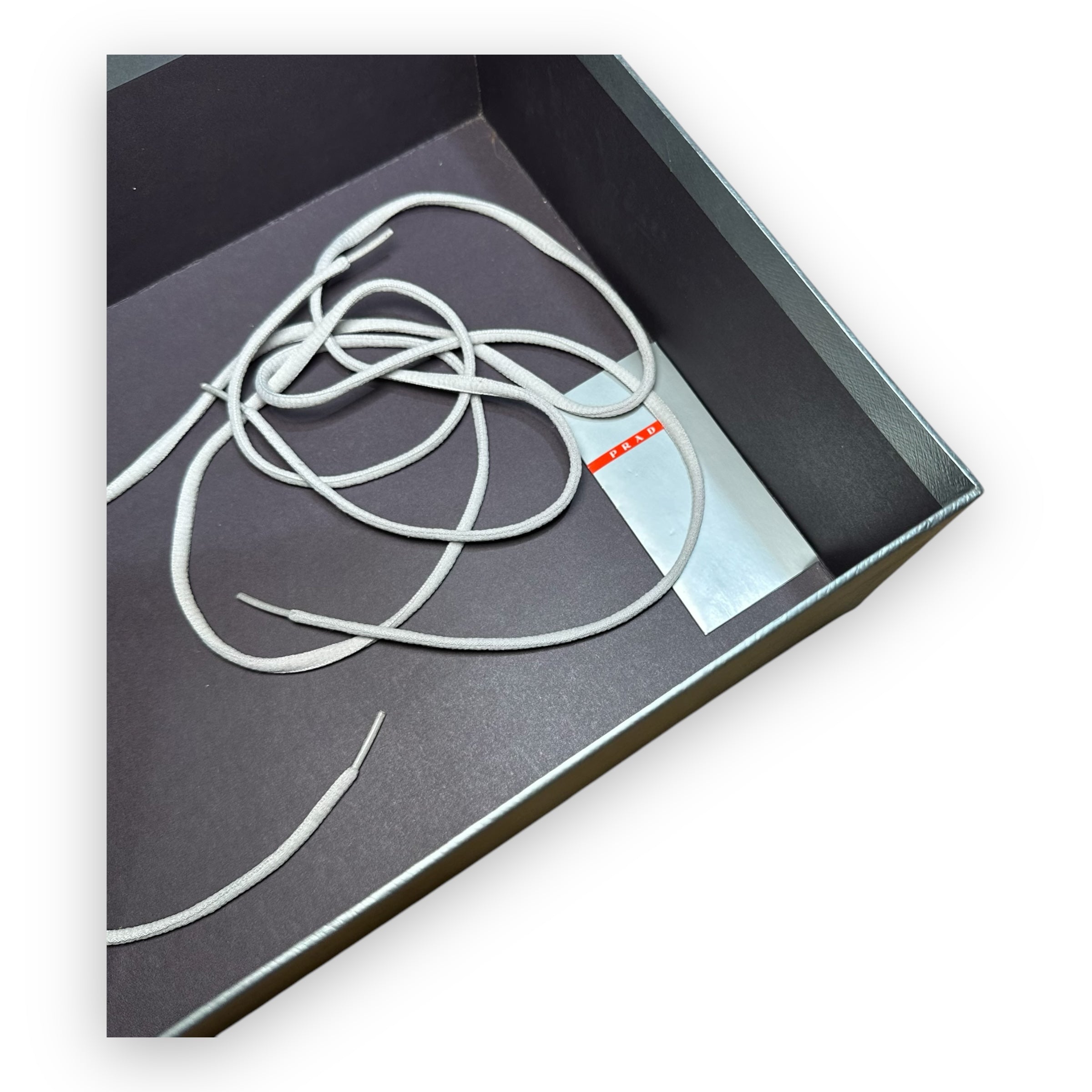 Prada America’s Cup Cream Patent vintage