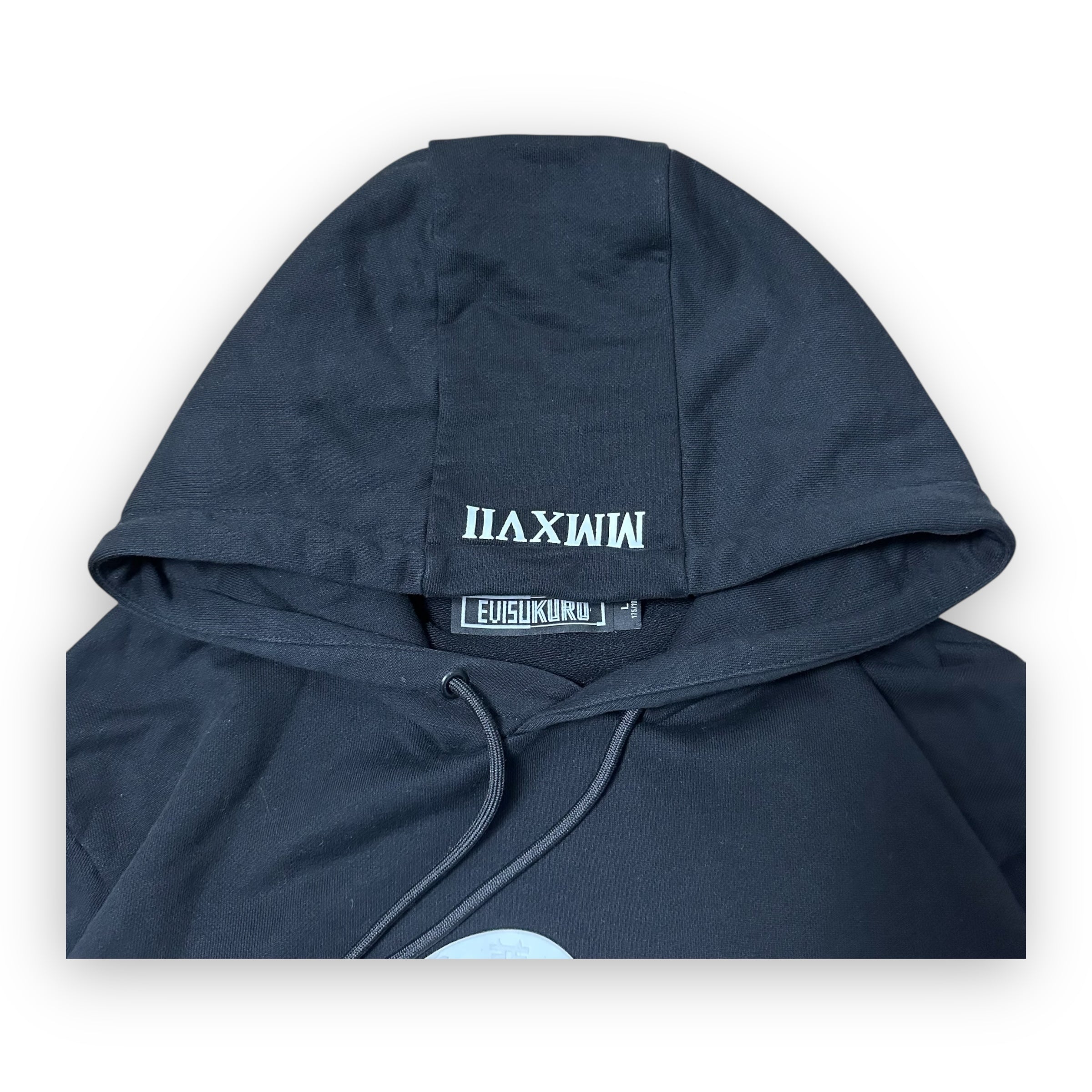 Sweatshirt Hoodie Evisu Seagull MMXVII Black