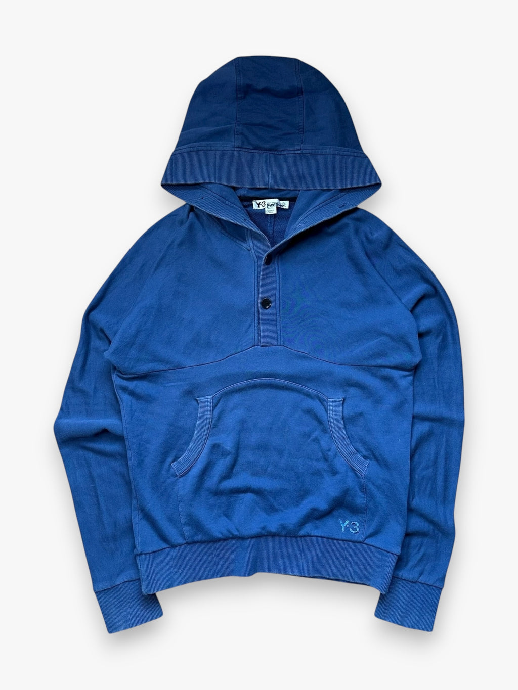 Sweatshirt Hoodie adidas Y-3 Blue vintage