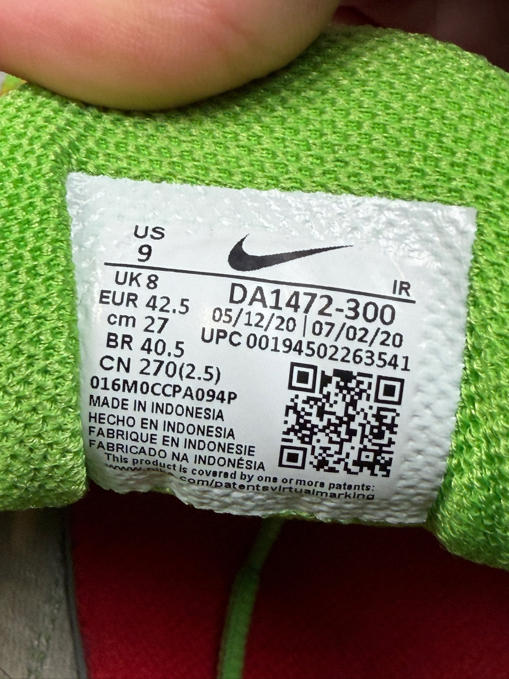 Air Max Plus TN Supreme Green