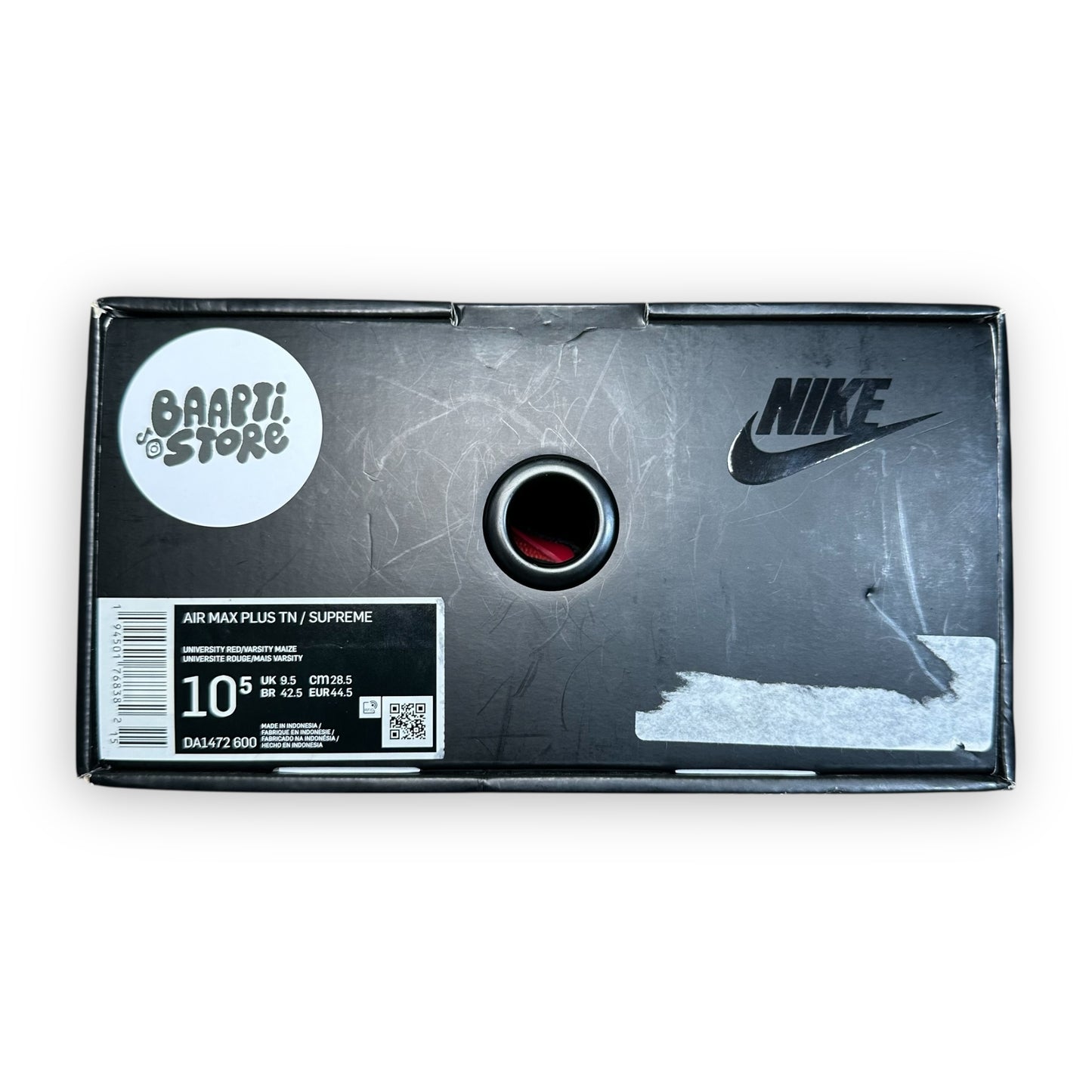 EU44.5 - US10.5 - UK9.5 • Air Max Plus TN Supreme Black
