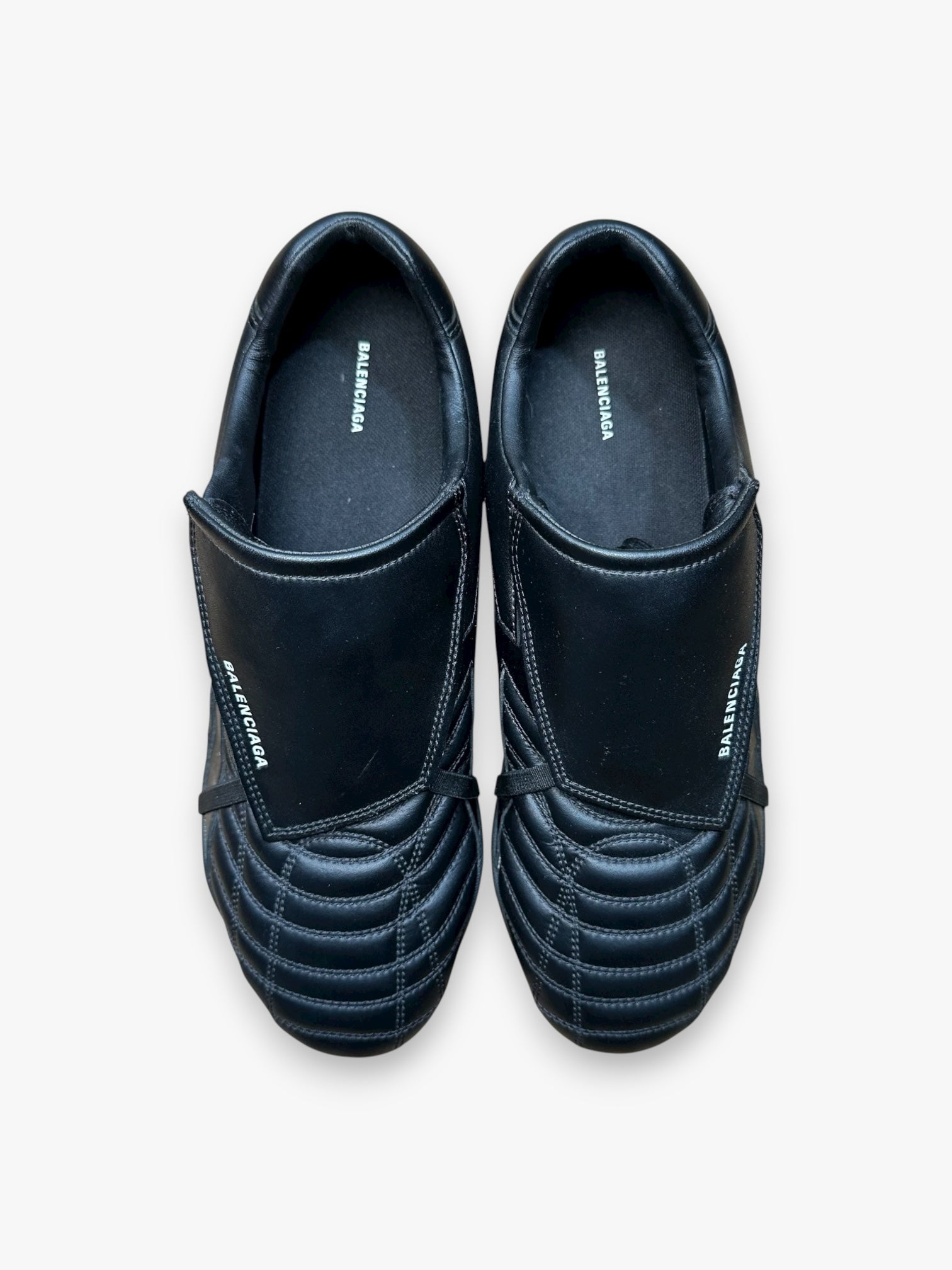 Balenciaga Soccer Leather Black