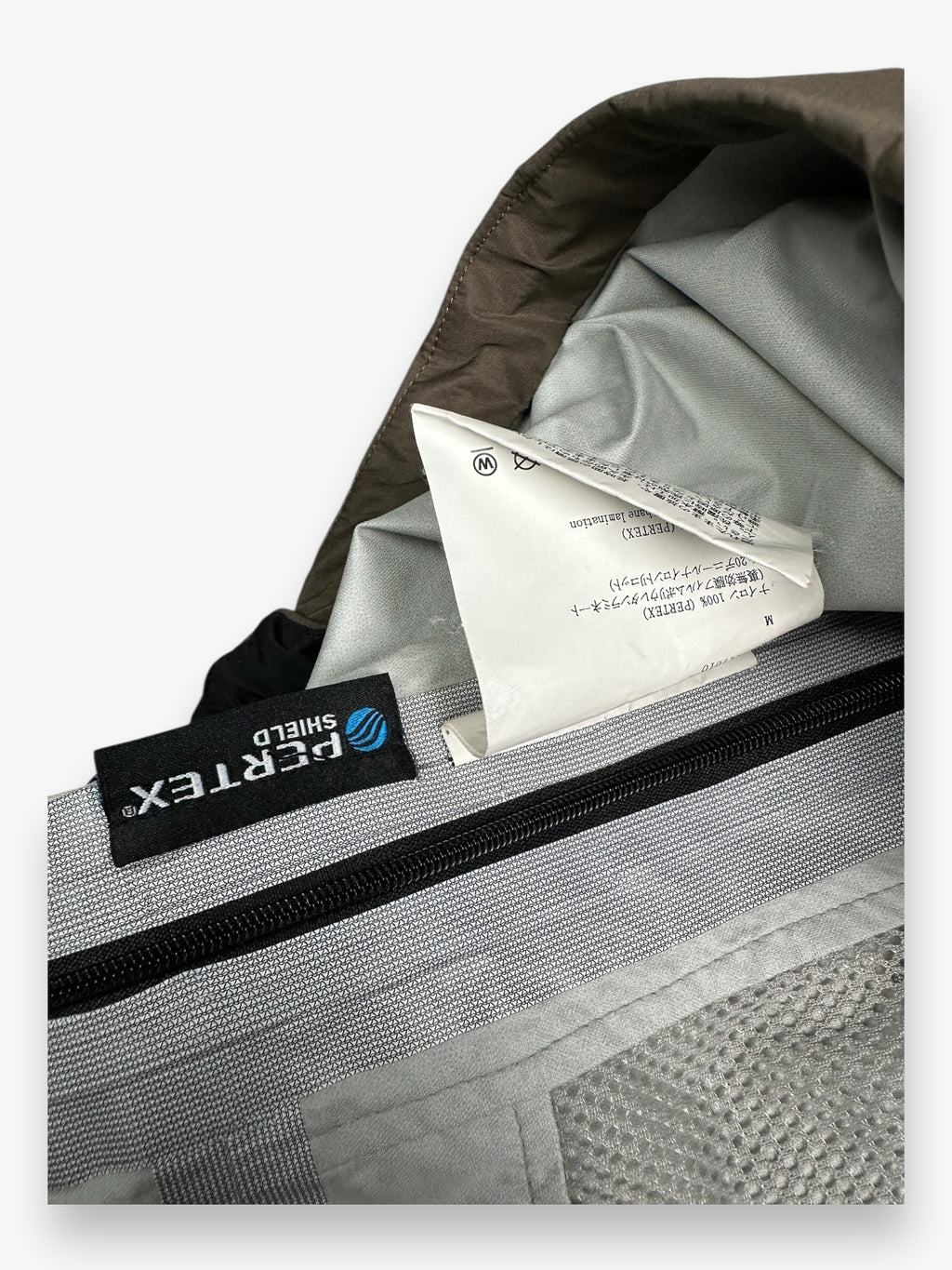 And Wander Shield Rain Jacket Pertex Khaki