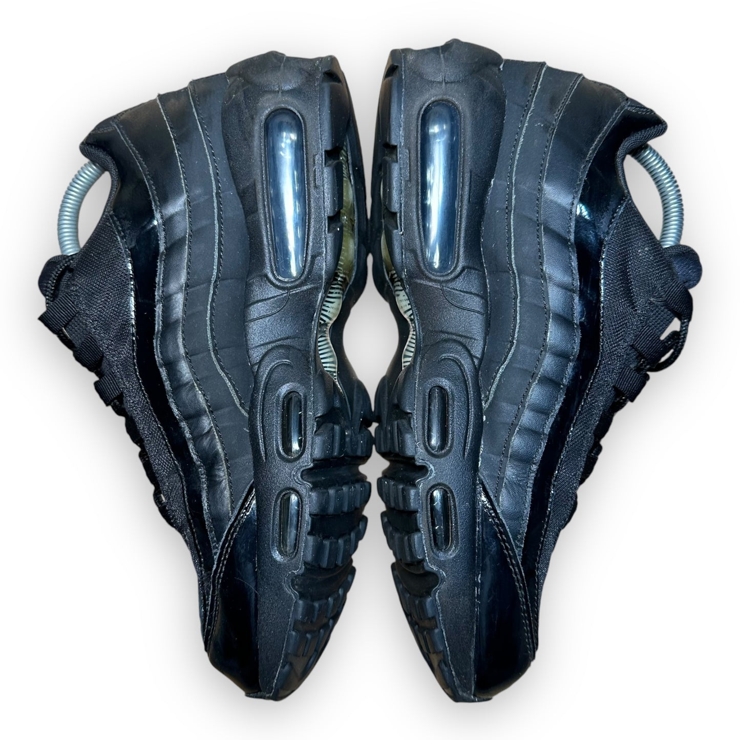 EU42 - US8.5 - UK7.5 • Air Max 95 Triple Black Patent