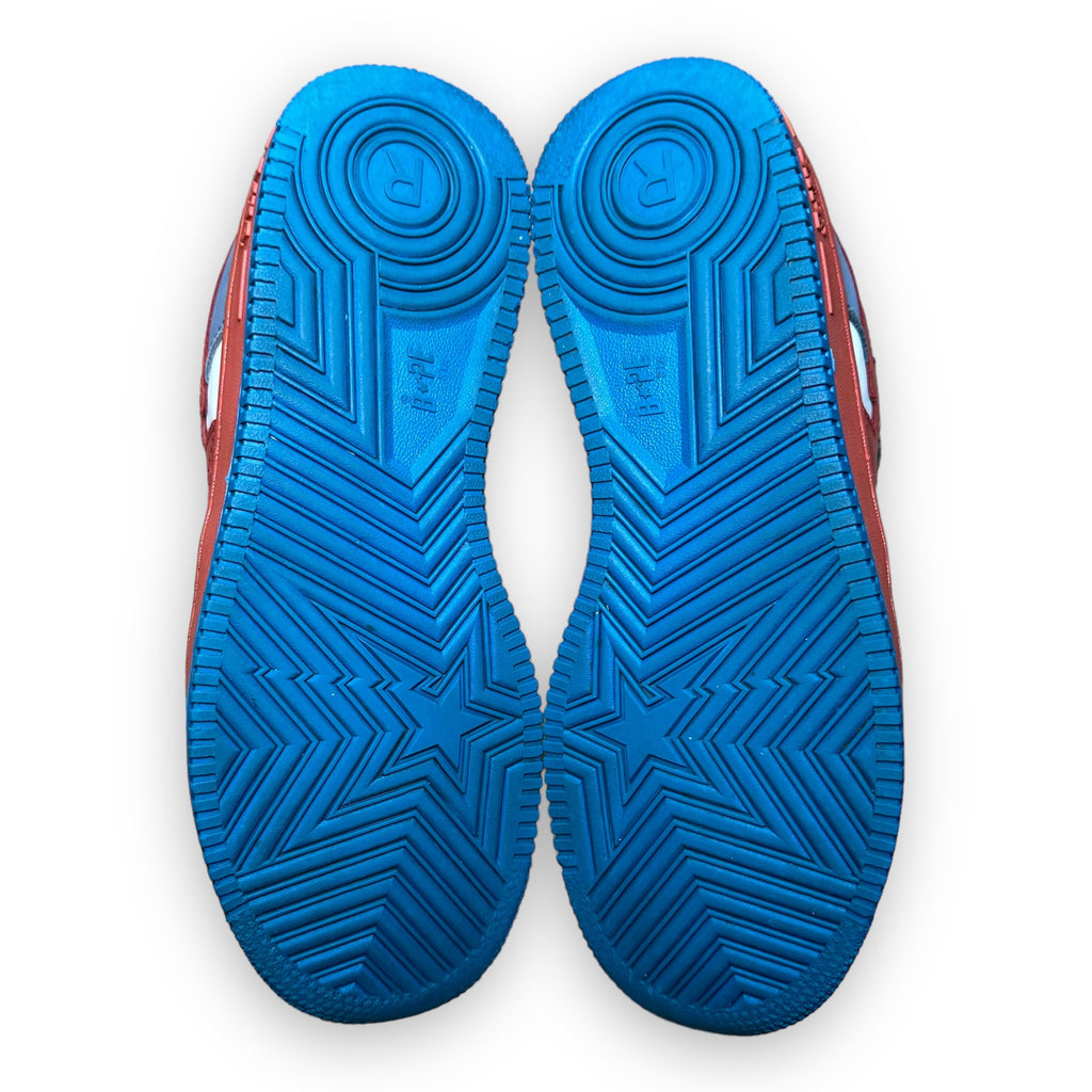 Bape Sta Low Blue Red