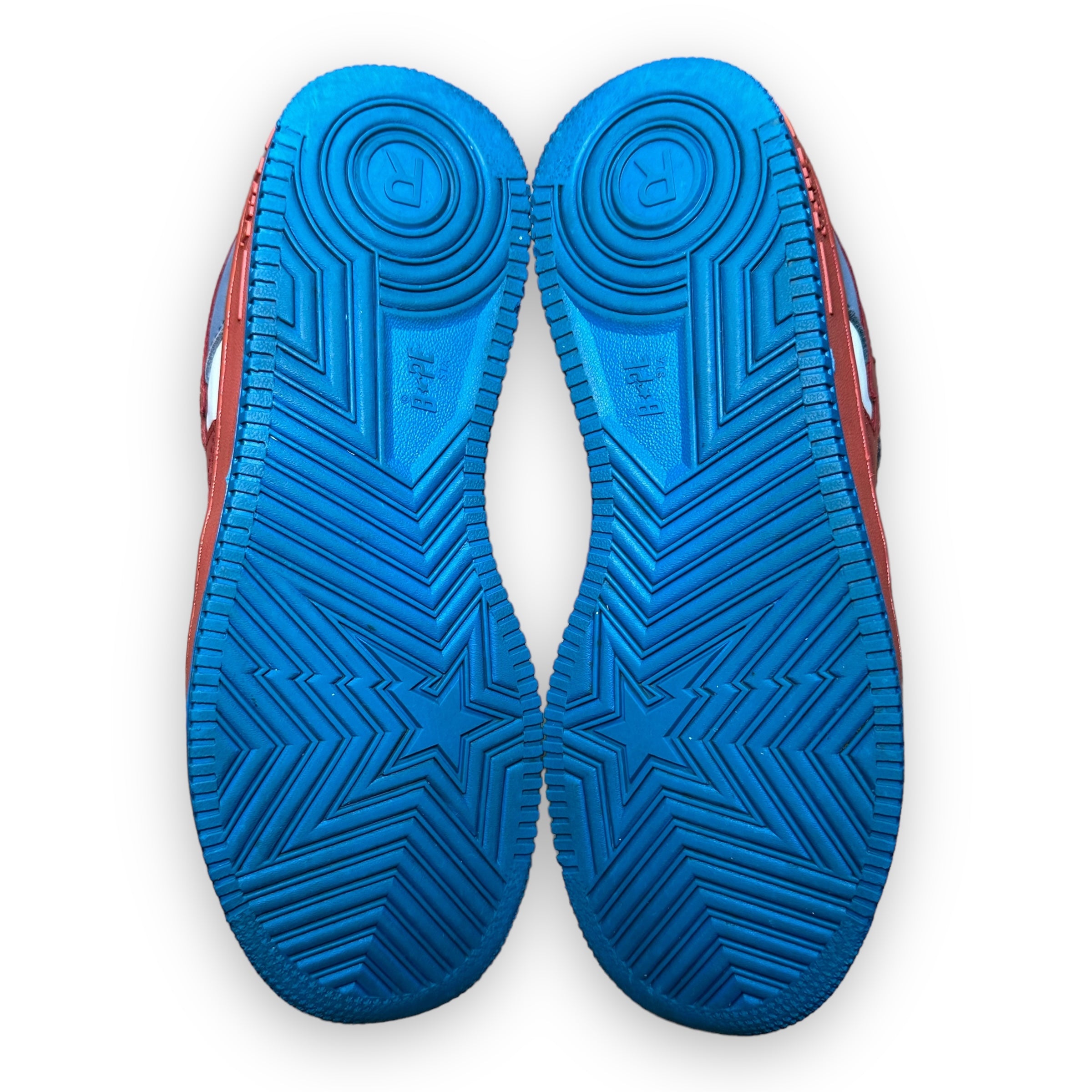 Bape Sta Low Blue Red