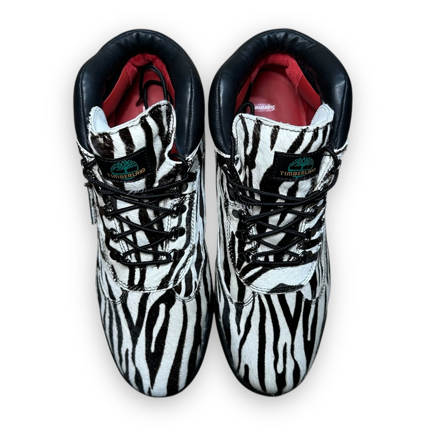 EU44.5 - US10.5 - UK9.5 • Timberland Field Boot Mid Lace Up Supreme Zebra
