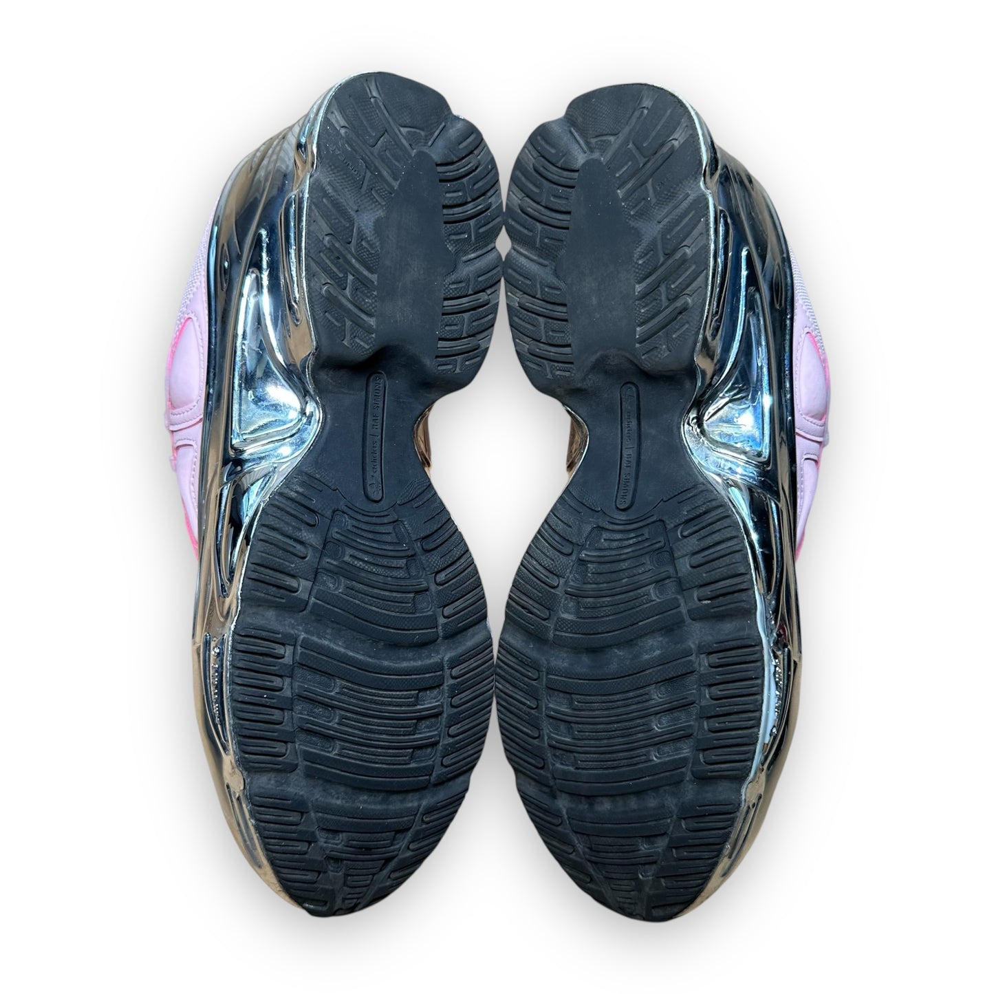 EU43 - US9.5 - UK8.5 • Ozweego Raf Simons Clear Pink Silver Metallic