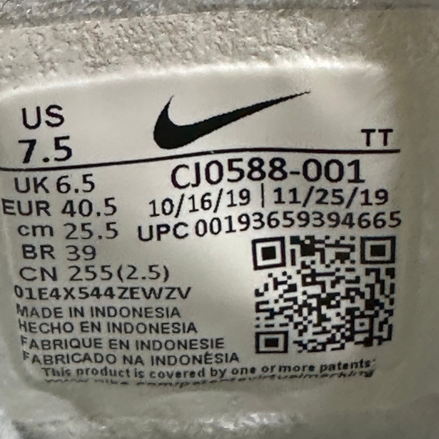 EU40.5 - US7.5 - UK6.5 • Air Max 95 OG Pink Foam