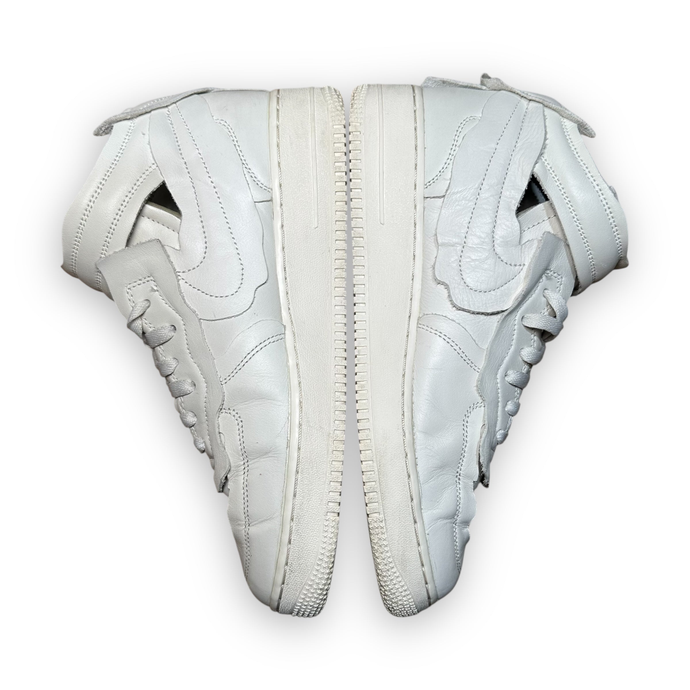Air Force 1 Mid Comme des Garcons White