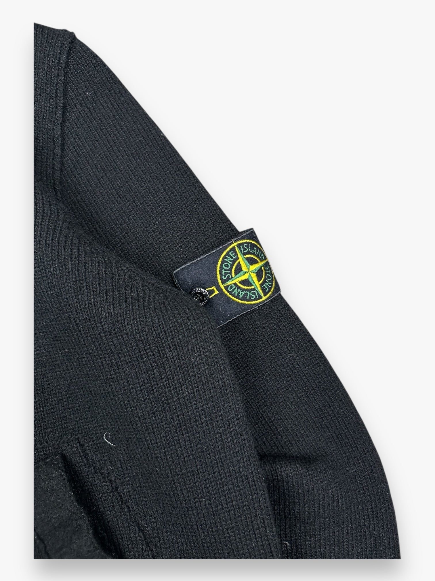 Stone Island Hooded Wool Knit Zip Up AW09