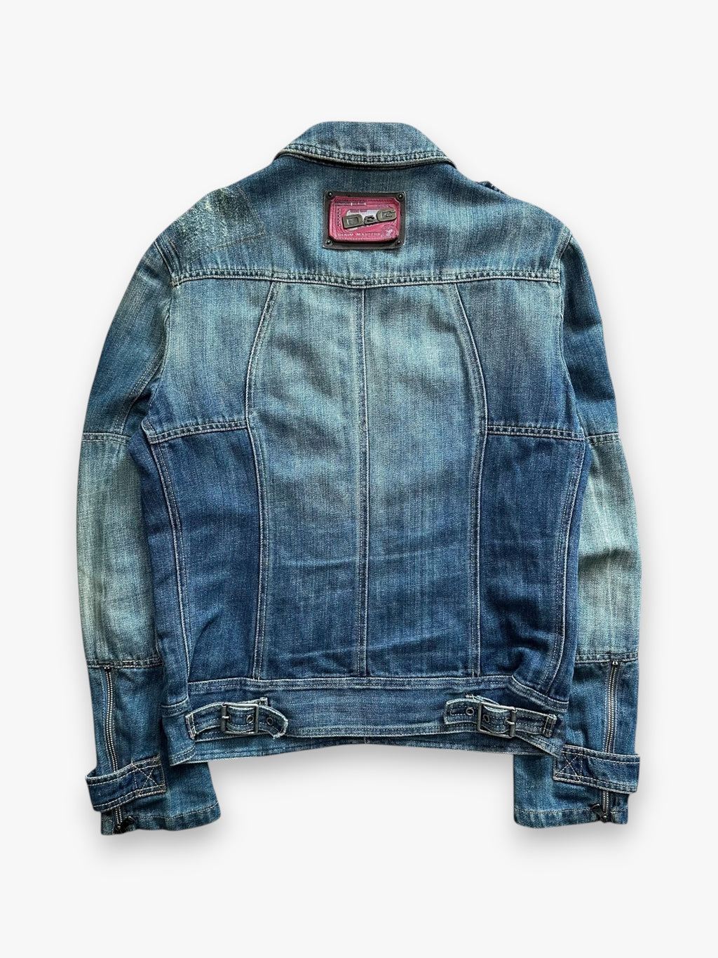 Jacket Dolce & Gabbana Denim Multi Pocket Zip