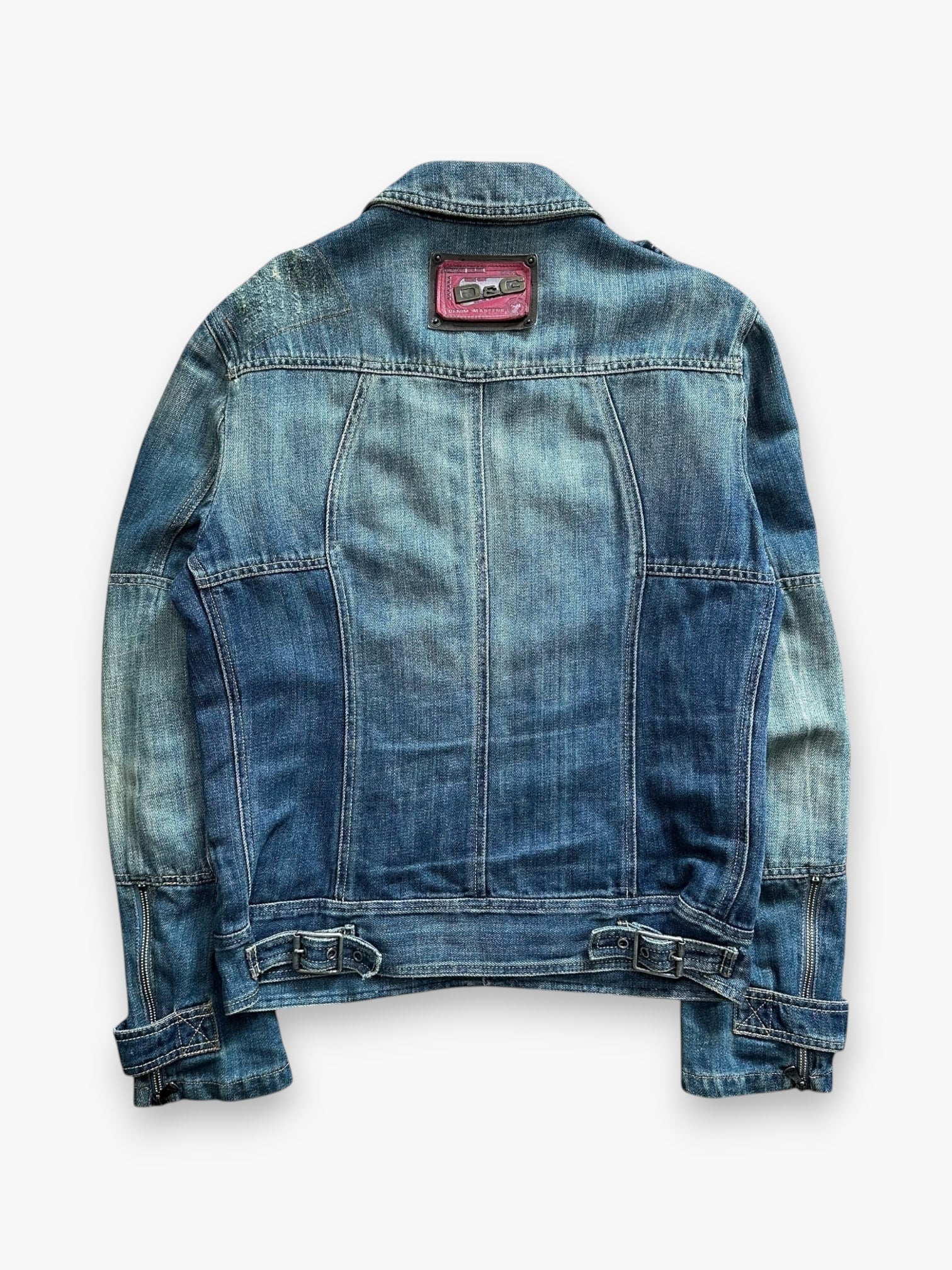 Jacket Dolce & Gabbana Denim Multi Pocket Zip