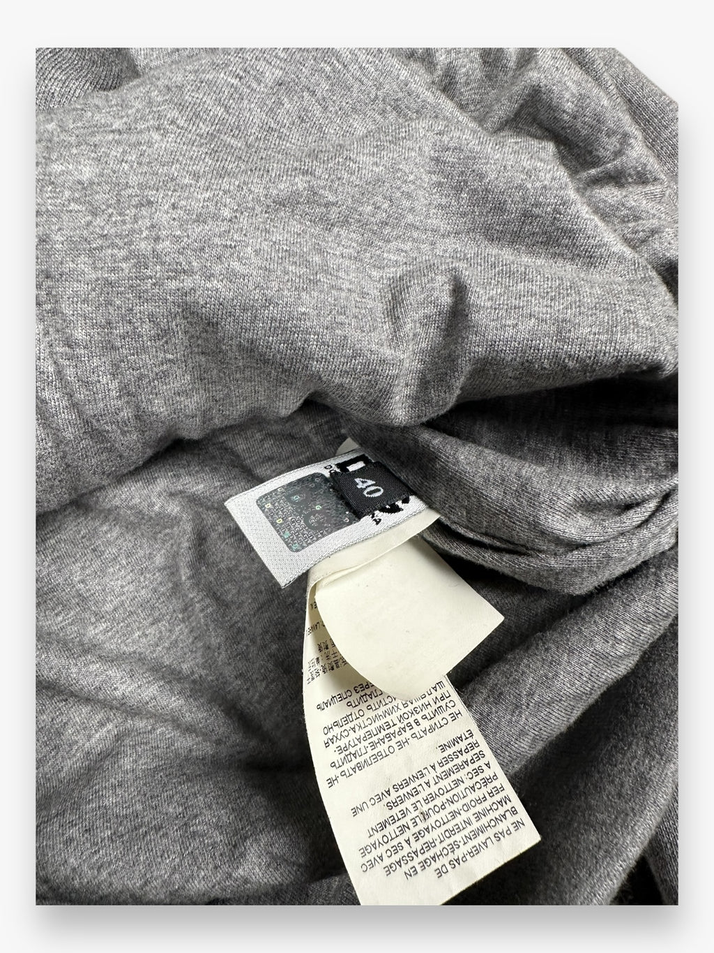 Sweatshirt Hoodie Zip Up Dolce & Gabbana Lace Grey