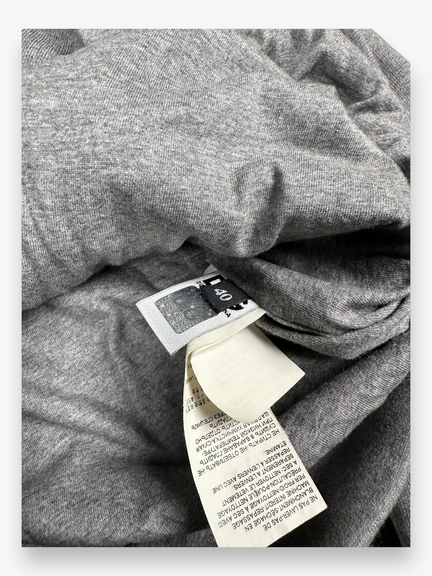 Sweatshirt Hoodie Zip Up Dolce & Gabbana Lace Grey