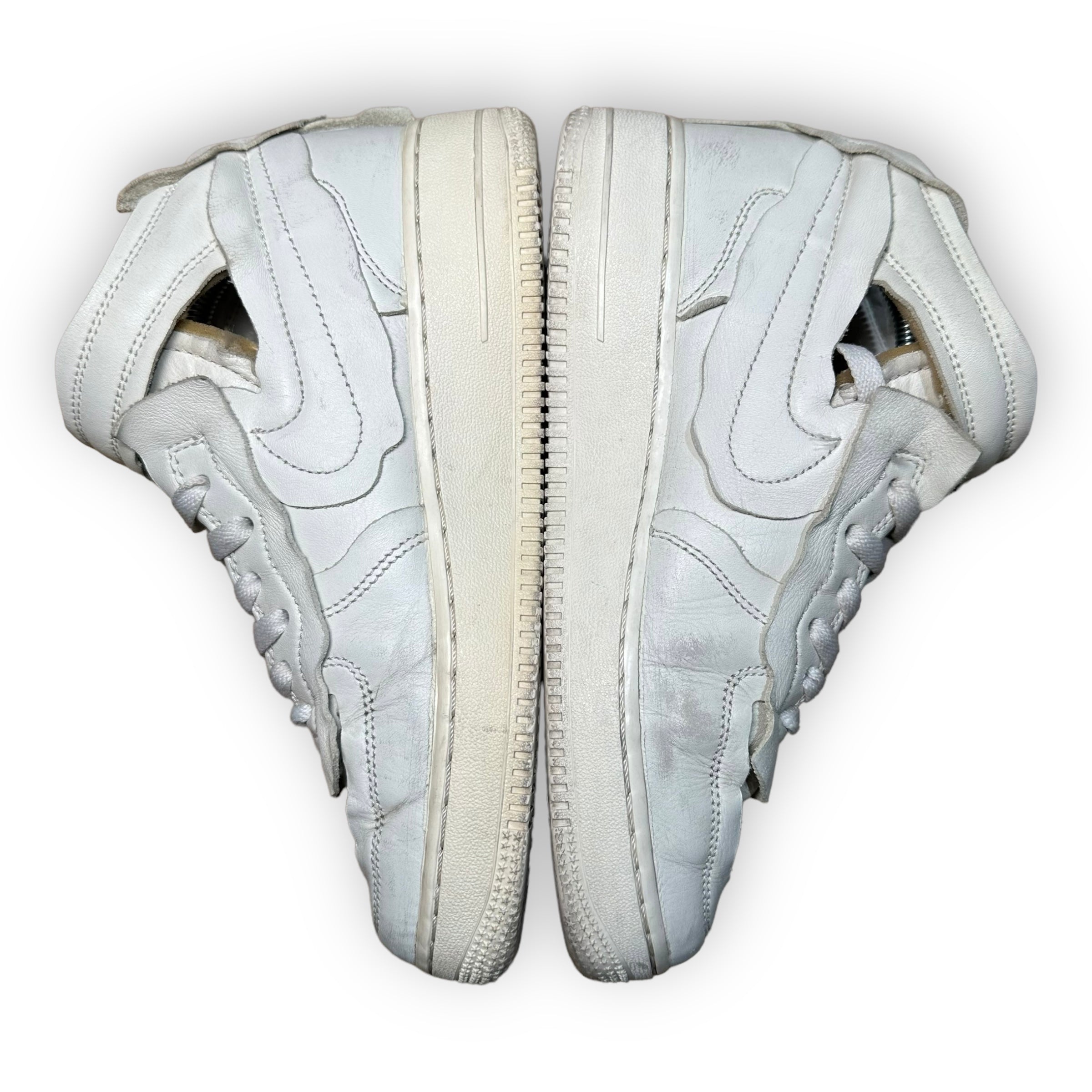Air Force 1 Mid Comme des Garcons White