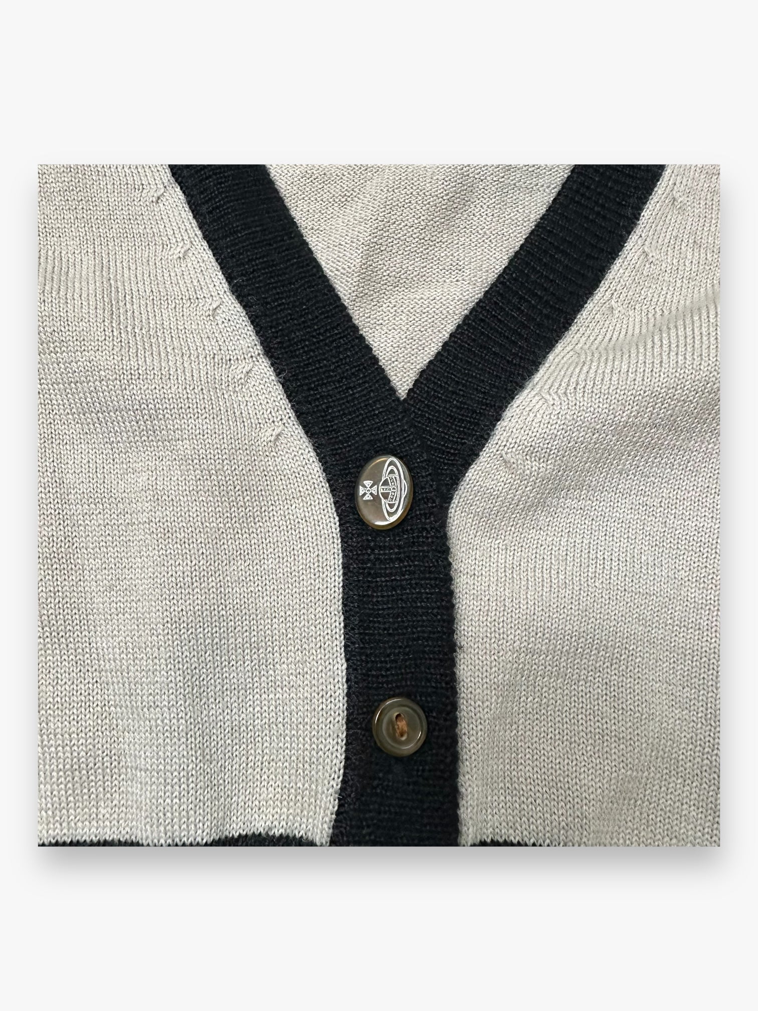 Vivienne Westwood Red Label Cardigan Black Beige