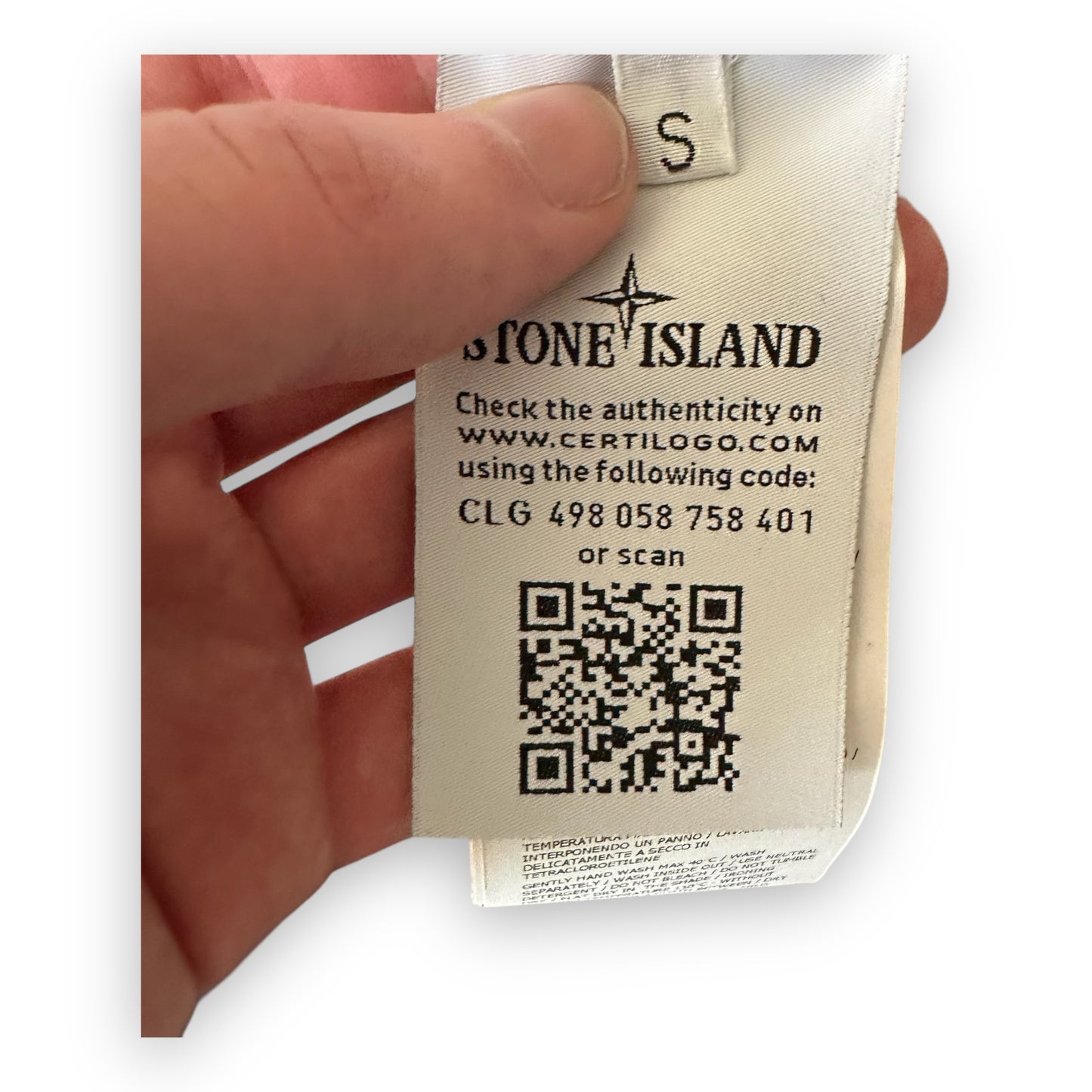 Sweatshirt Crewneck Stone Island Pink (S)