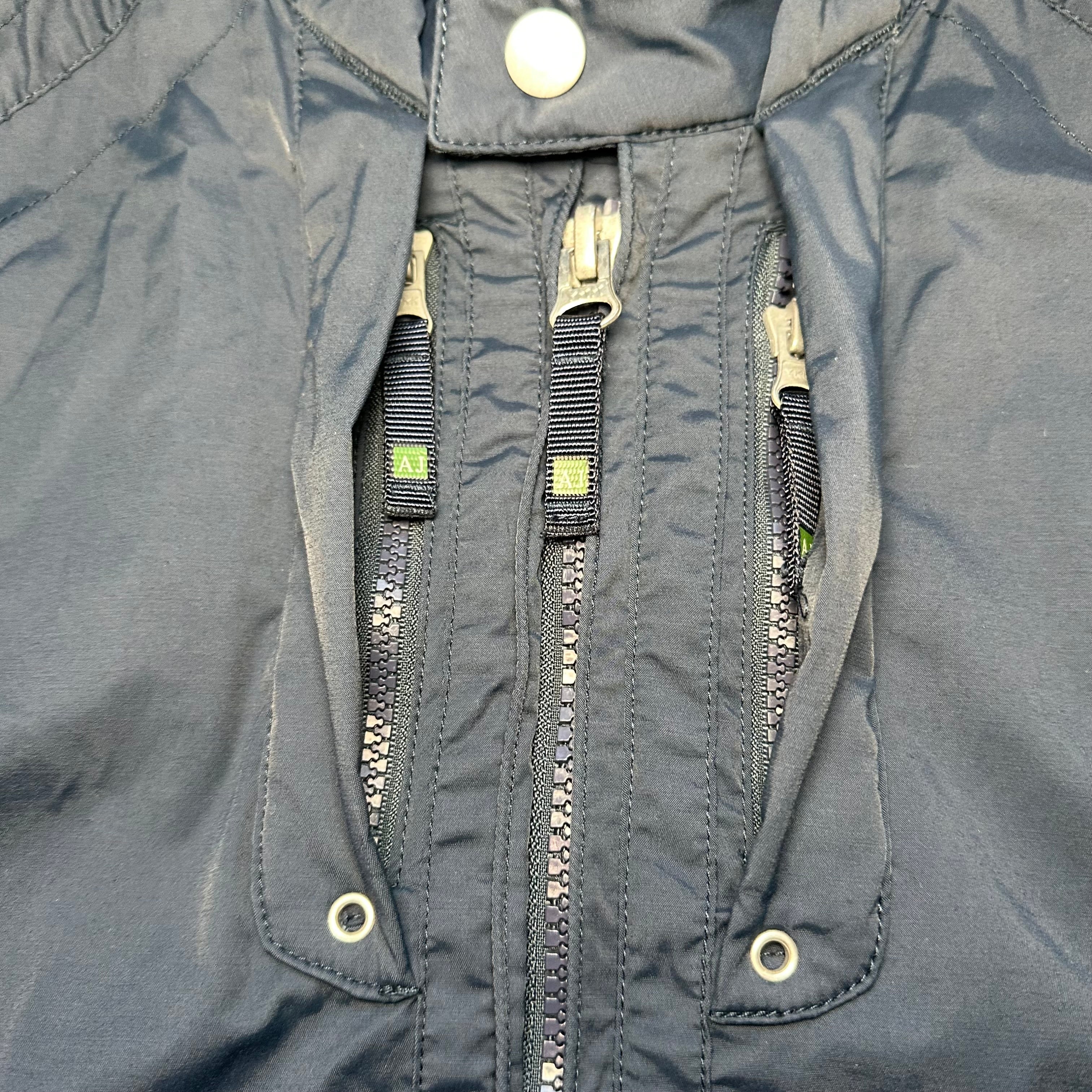 Jacket Armani Jeans Bomber « Letters » Navy 00s