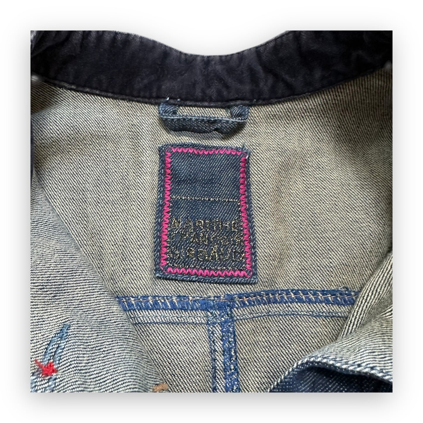 Jacket MFG Marithe Francois Gurbaud Denim Flower (S)