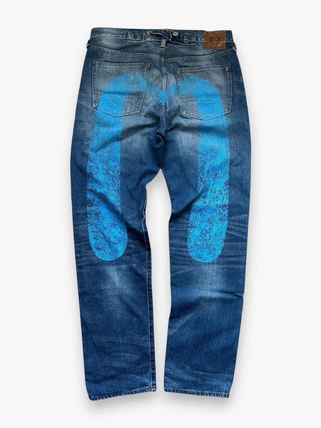 Jeans Evisu Daicock Lot 2000 Blue