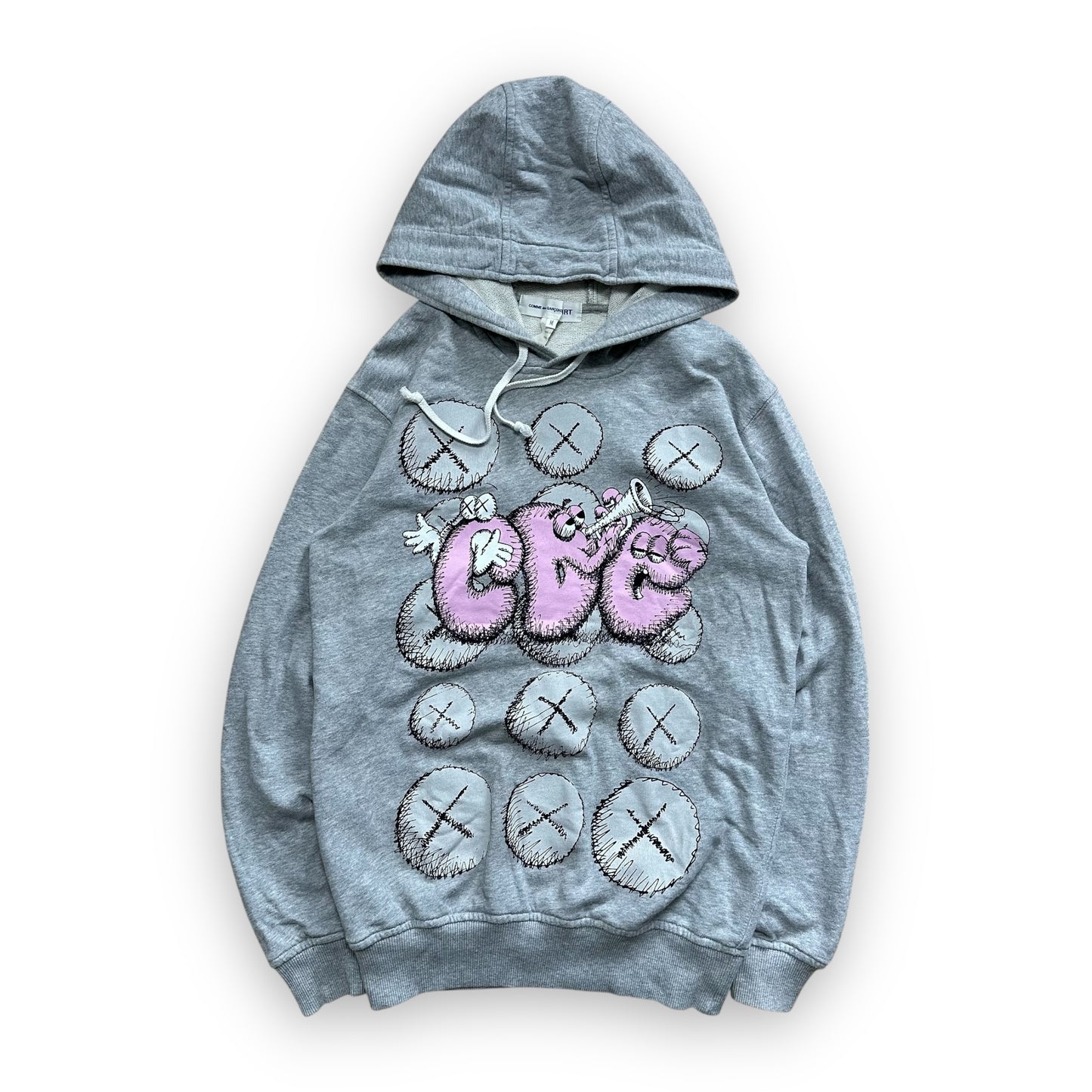 Sweatshirt Hoodie Comme des Garcons SHIRT x KAWS Grey (S)