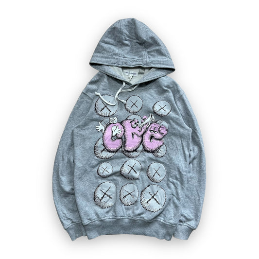 Sweatshirt Hoodie Comme des Garcons SHIRT x KAWS Grey (S)