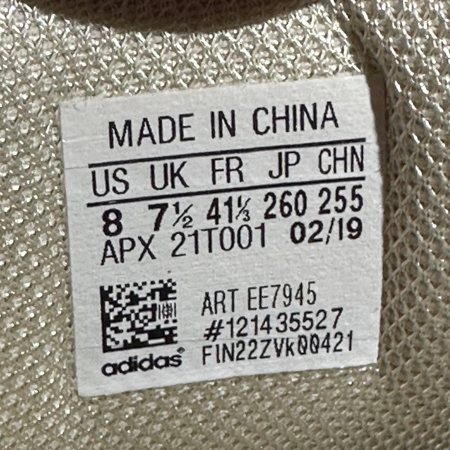 EU41 - US8 - UK7 • Ozweego Raf Simons Cream White Silver Metallic