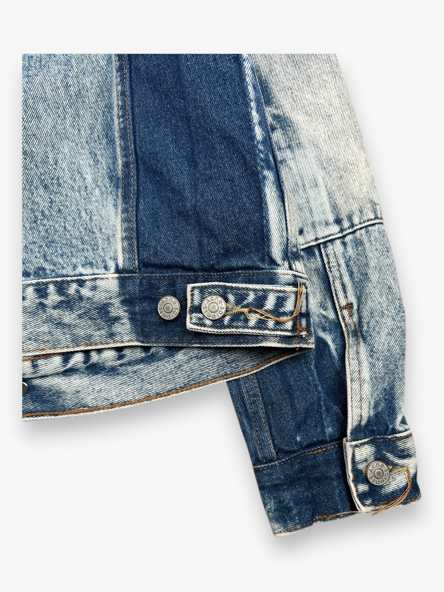Acne Studios Blå Konst Denim Jacket Blue