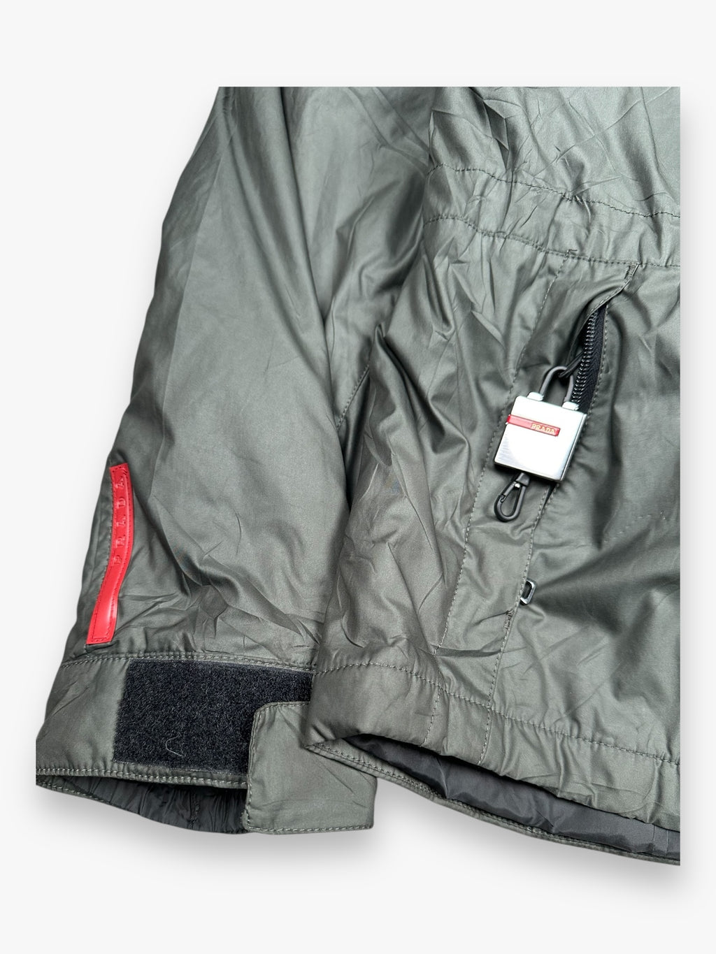 Jacket Prada Sport Dark Green