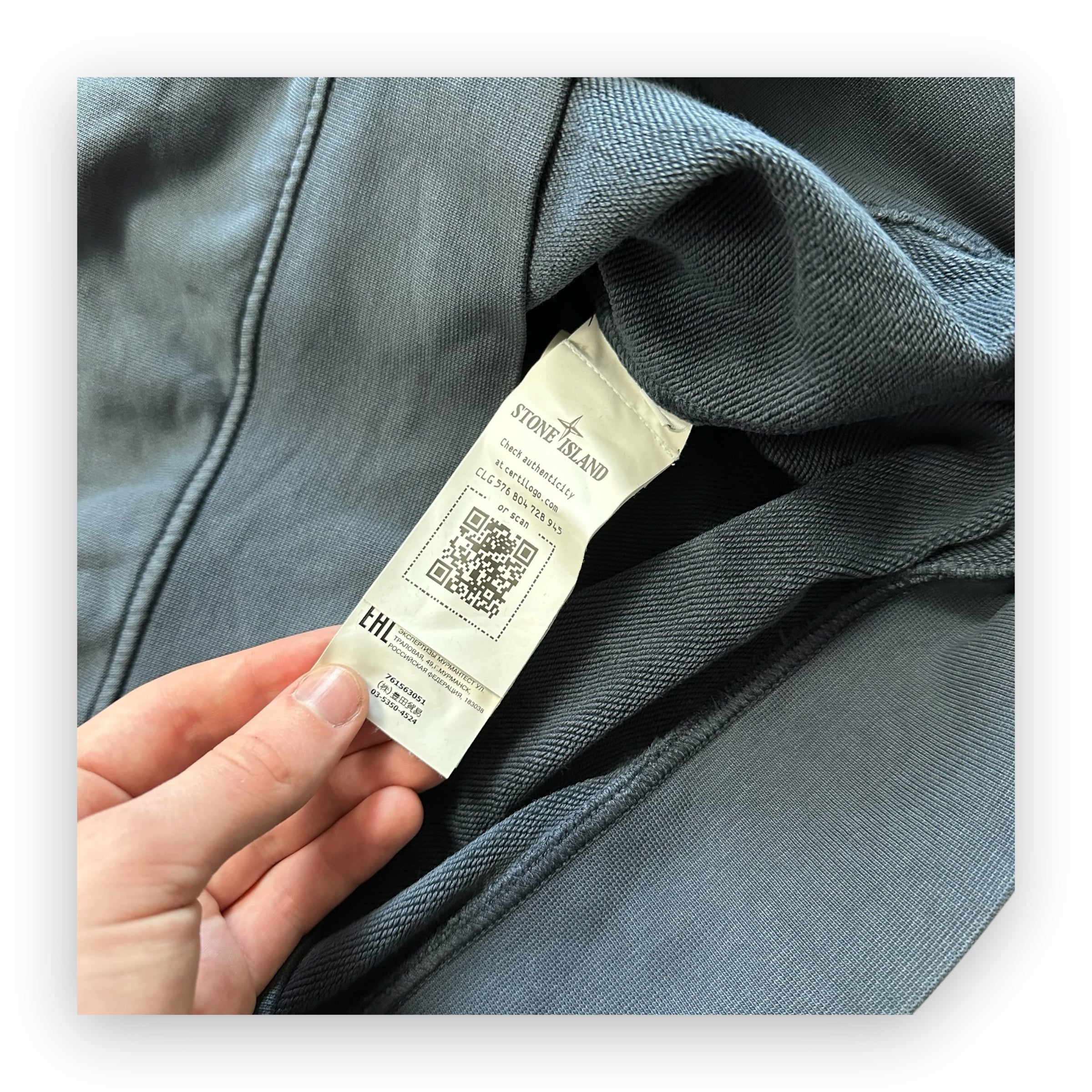 Sweatshirt Crewneck Stone Island Navy