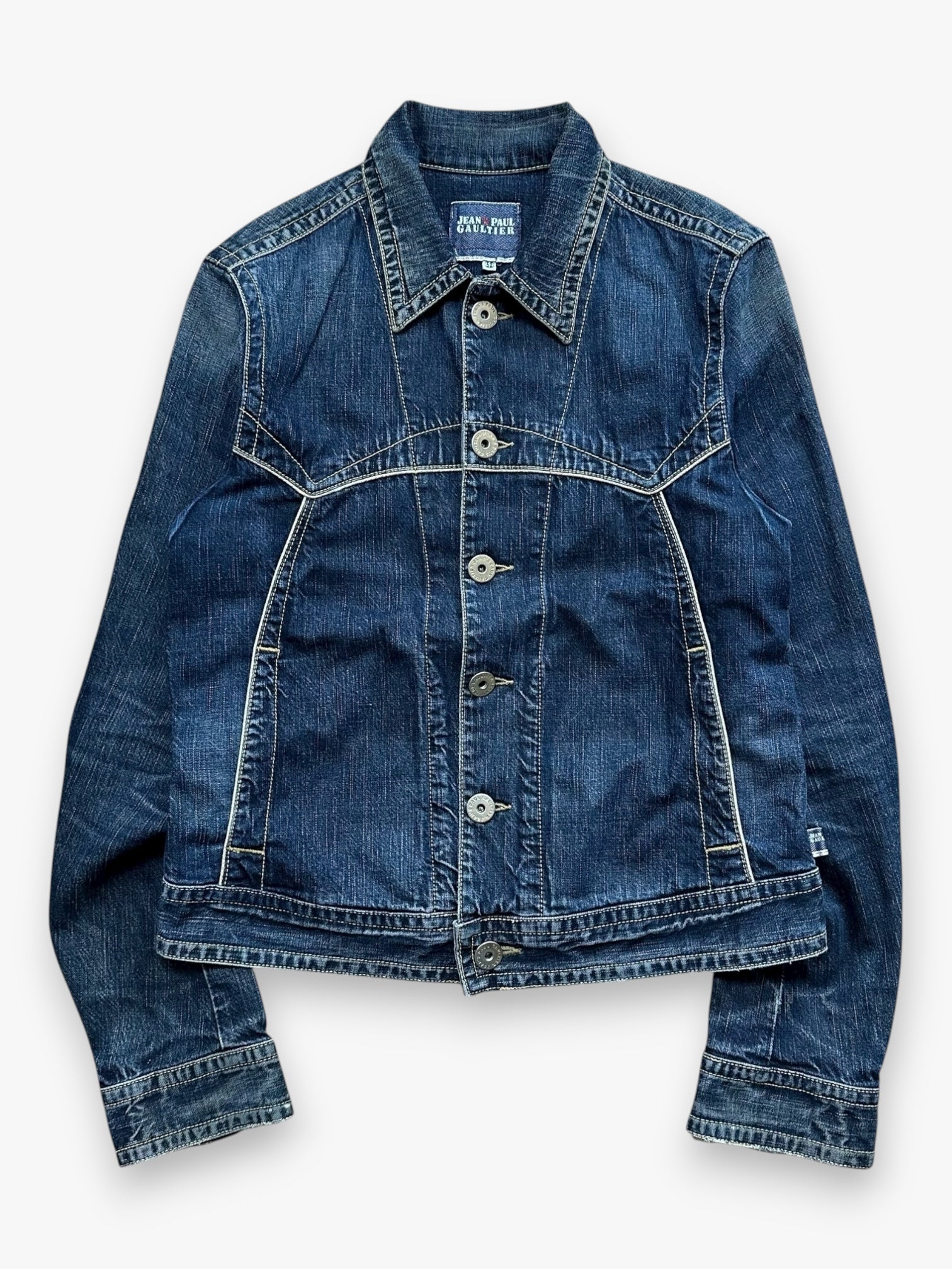 Jacket Jean Paul Gaultier Denim Gold Lines