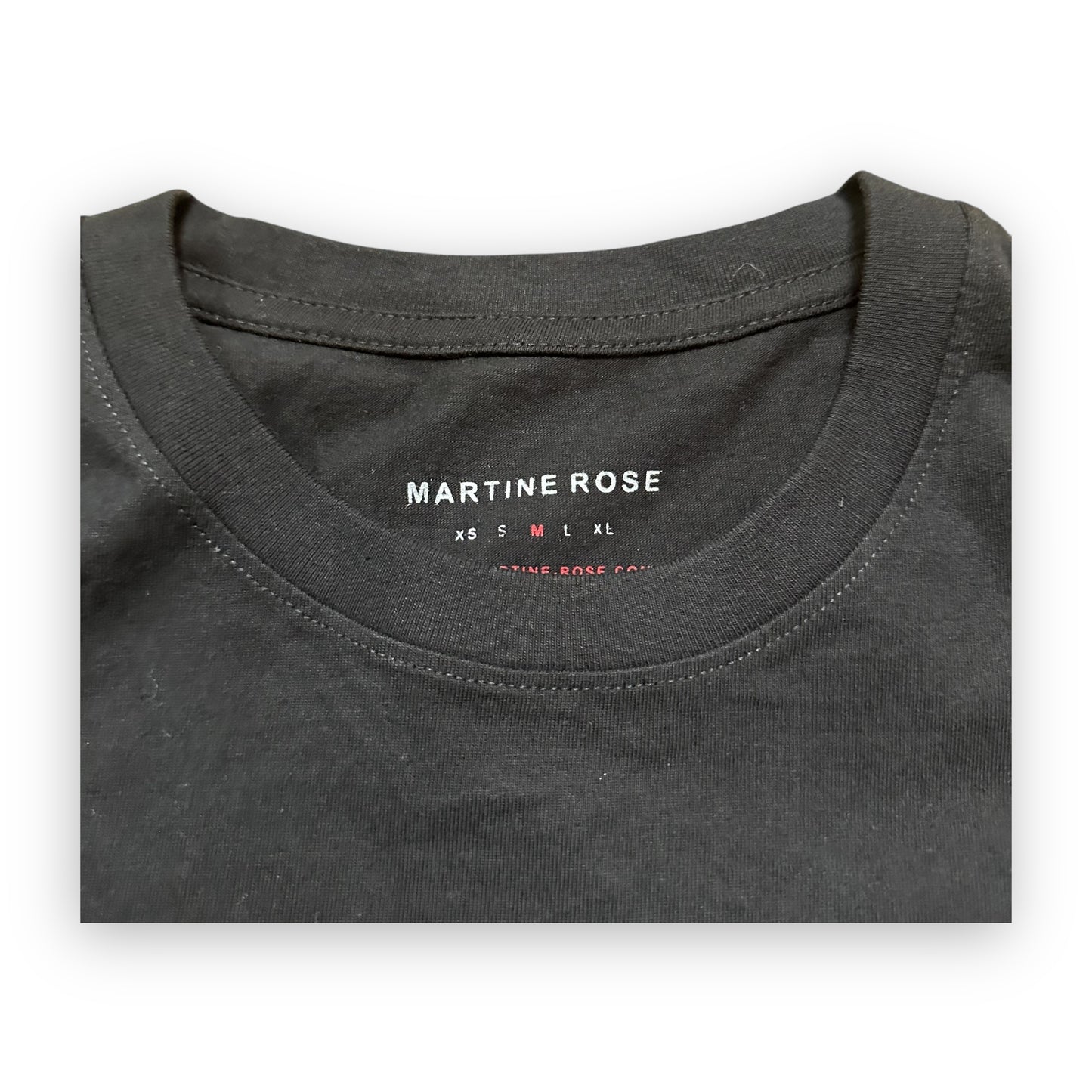 Tee Martine Rose Black (M)