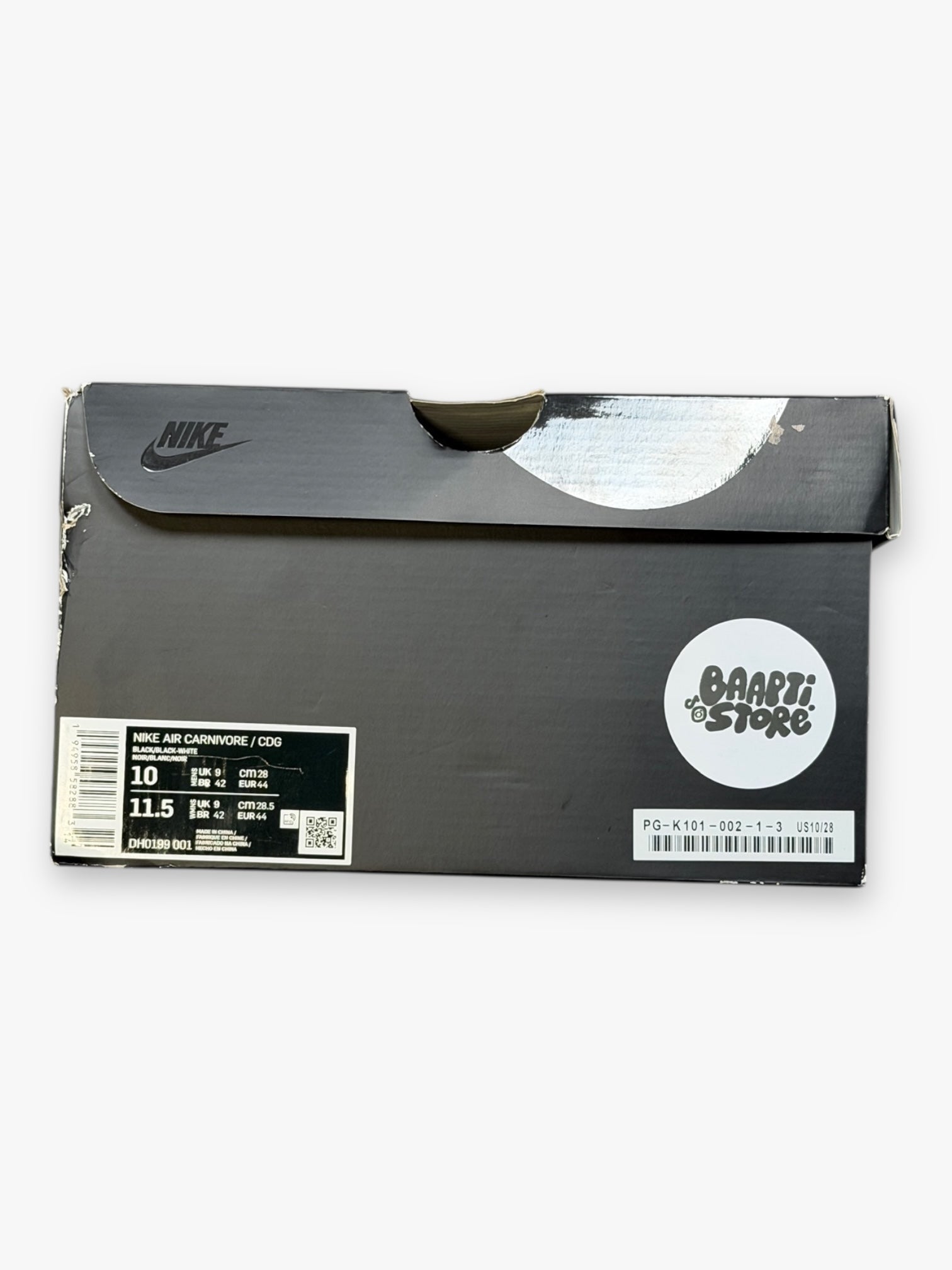 Air Carnivore Comme des Garcons Black