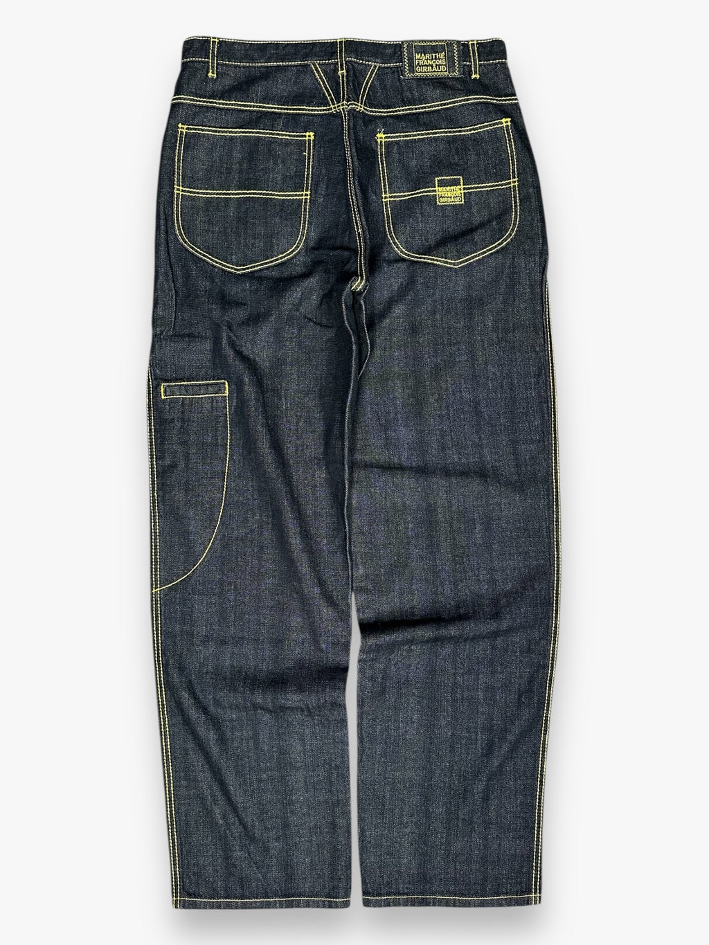 Marithe + Francois Girbaud SAMPLE Jeans Brut Yellow Stitch
