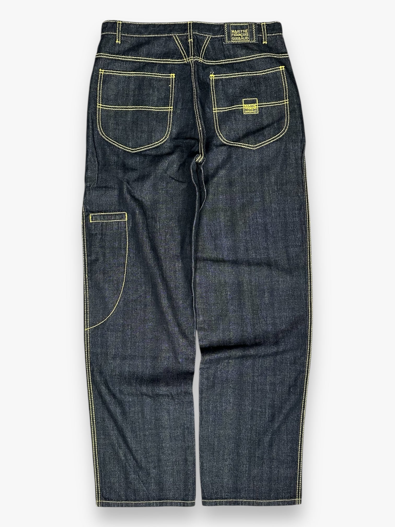 Marithe + Francois Girbaud SAMPLE Jeans Brut Yellow Stitch