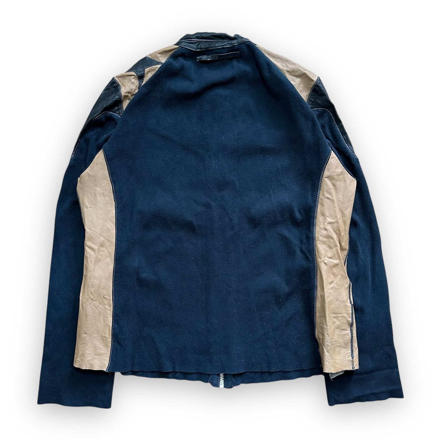 Jacket Roberto Cavalli Black Brown Leather vintage (L)