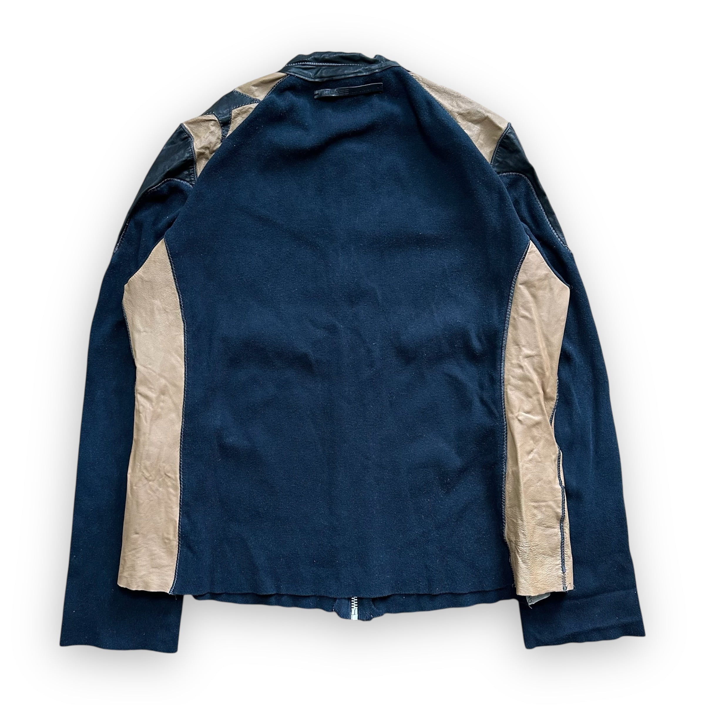 Jacket Roberto Cavalli Black Brown Leather vintage + Vest