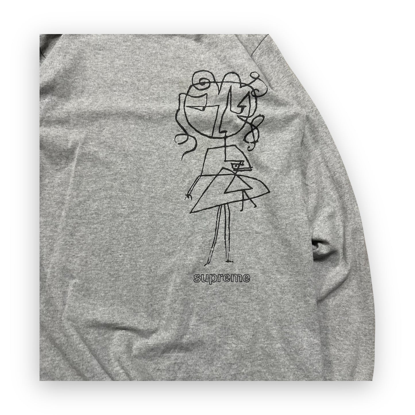 Tee Longsleeve Sketch Heather Grey FW16 (M)