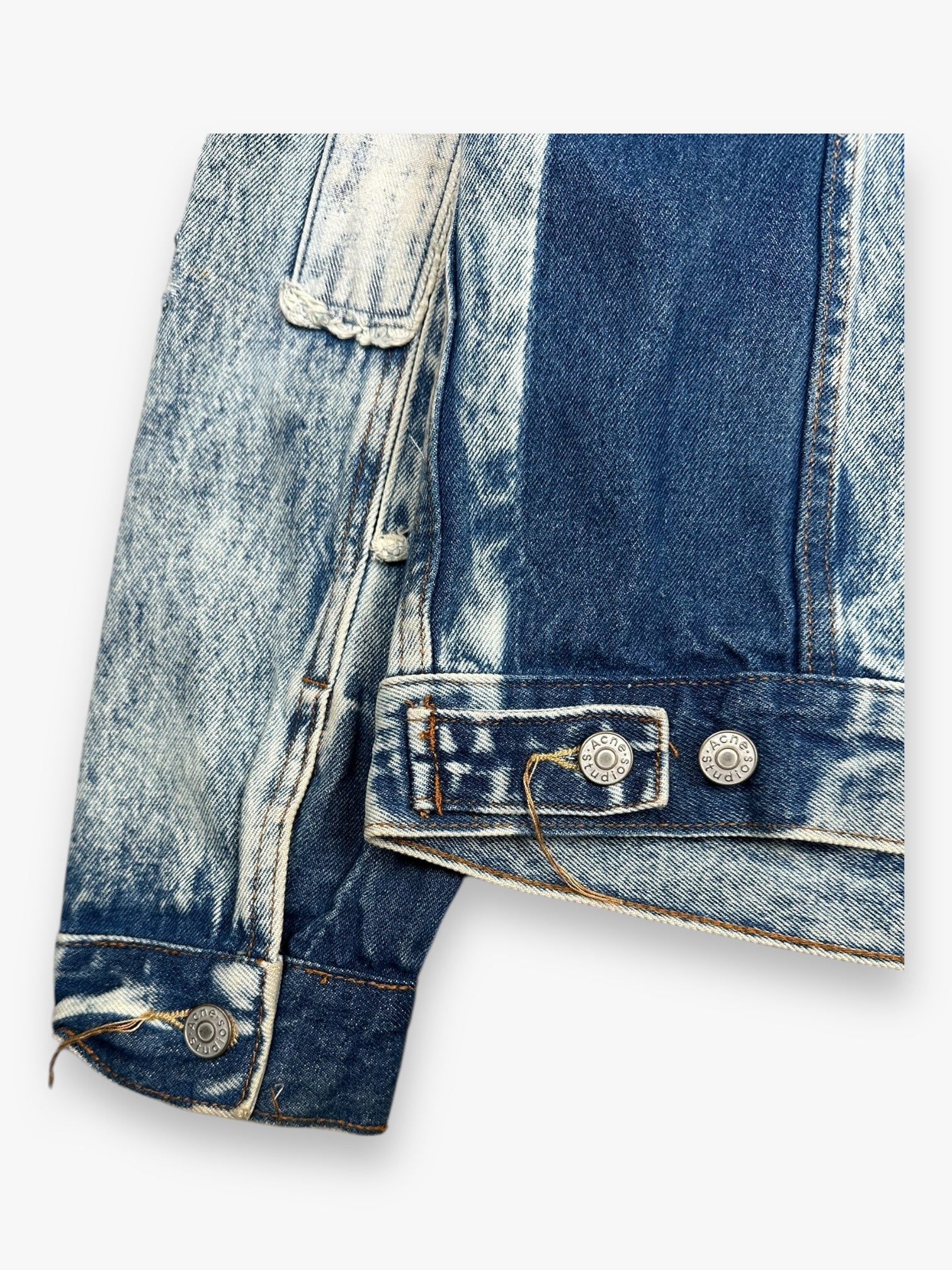 Acne Studios Blå Konst Denim Jacket Blue