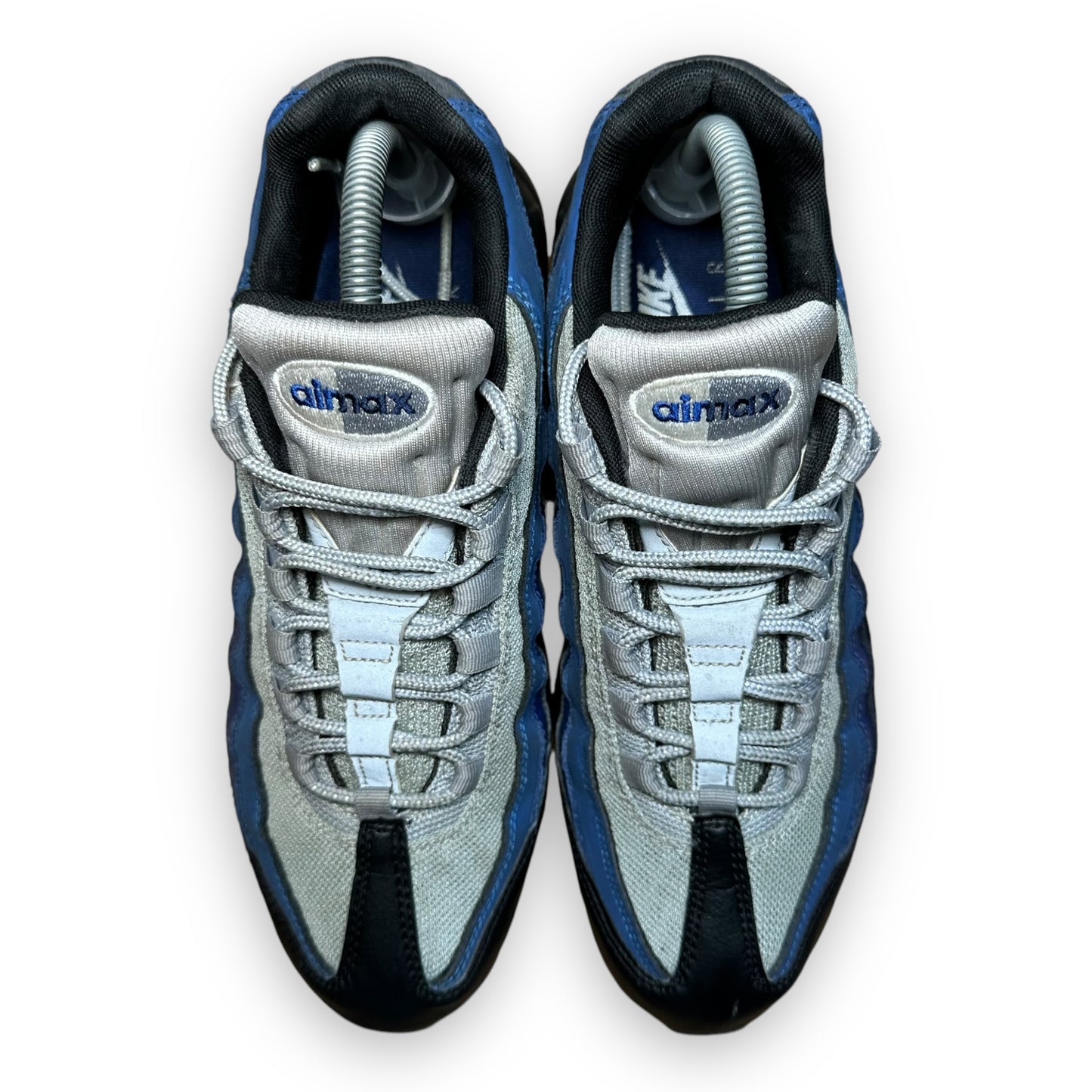 EU42.5 - US9 - UK8 • Air Max 95 Black Binary Blue