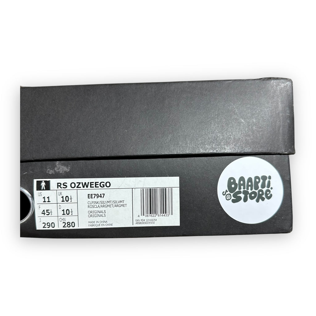 Ozweego Raf Simons Clear Pink Silver Metallic