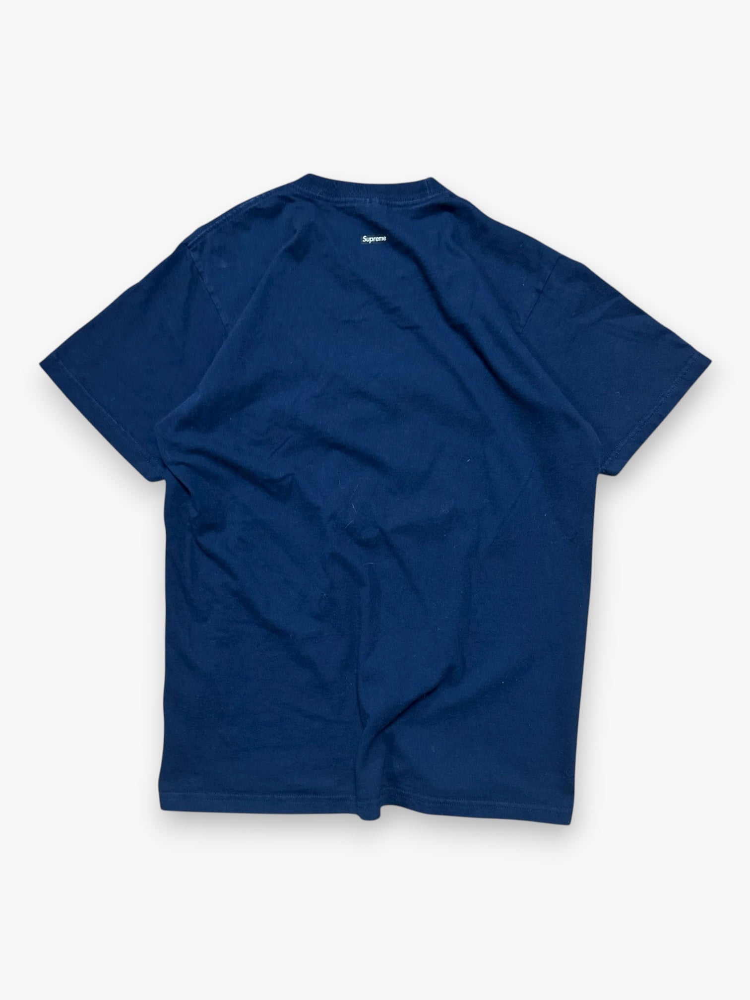 Tee Supreme They Fuck You Up Navy FW16