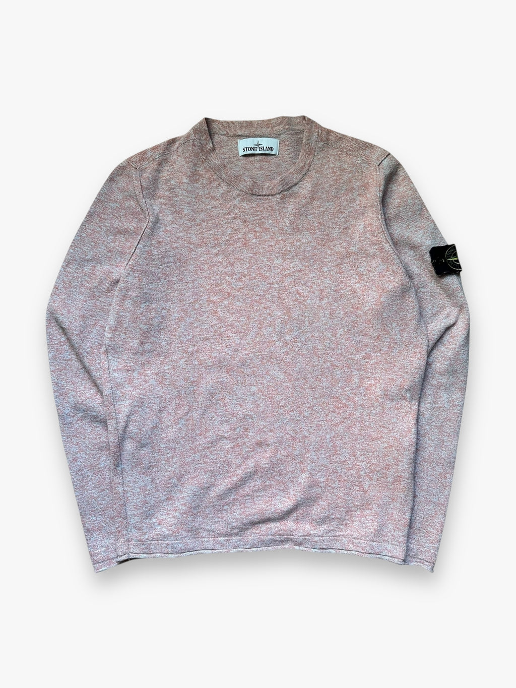 Sweatshirt Crewneck Stone Island Pink