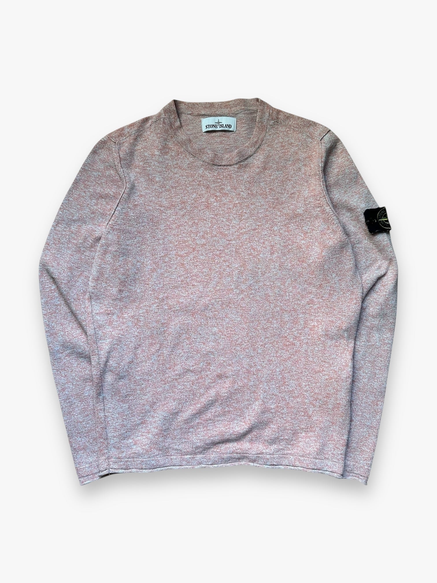 Sweatshirt Crewneck Stone Island Pink