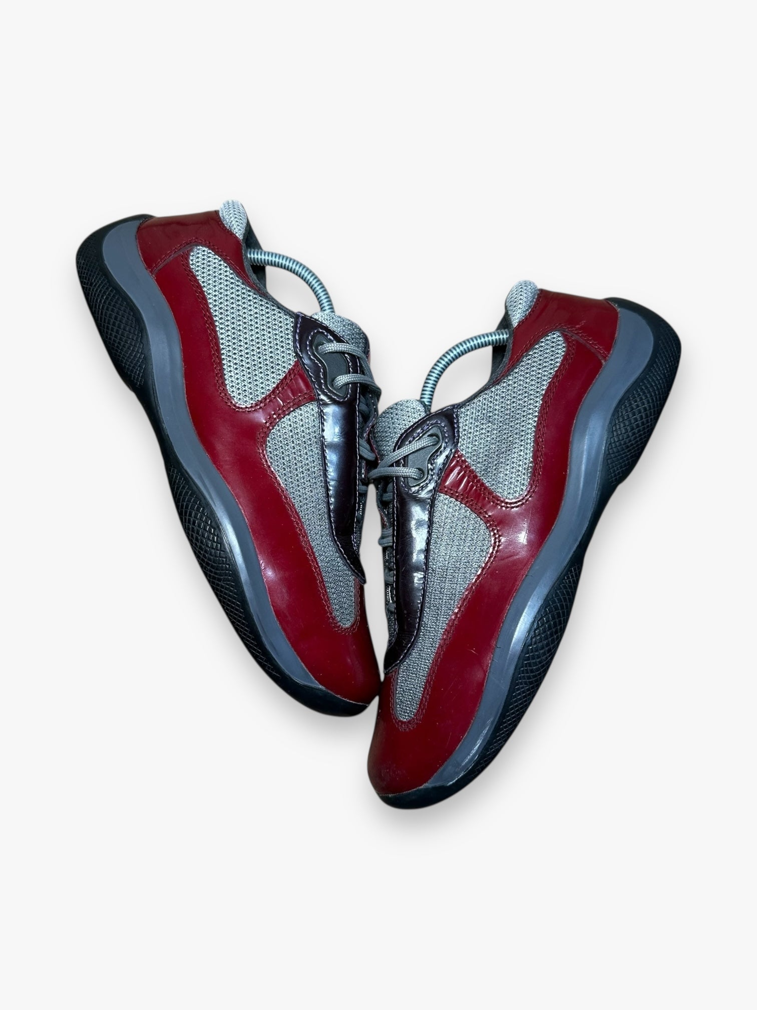 Prada America’s Cup Red Black Patent vintage