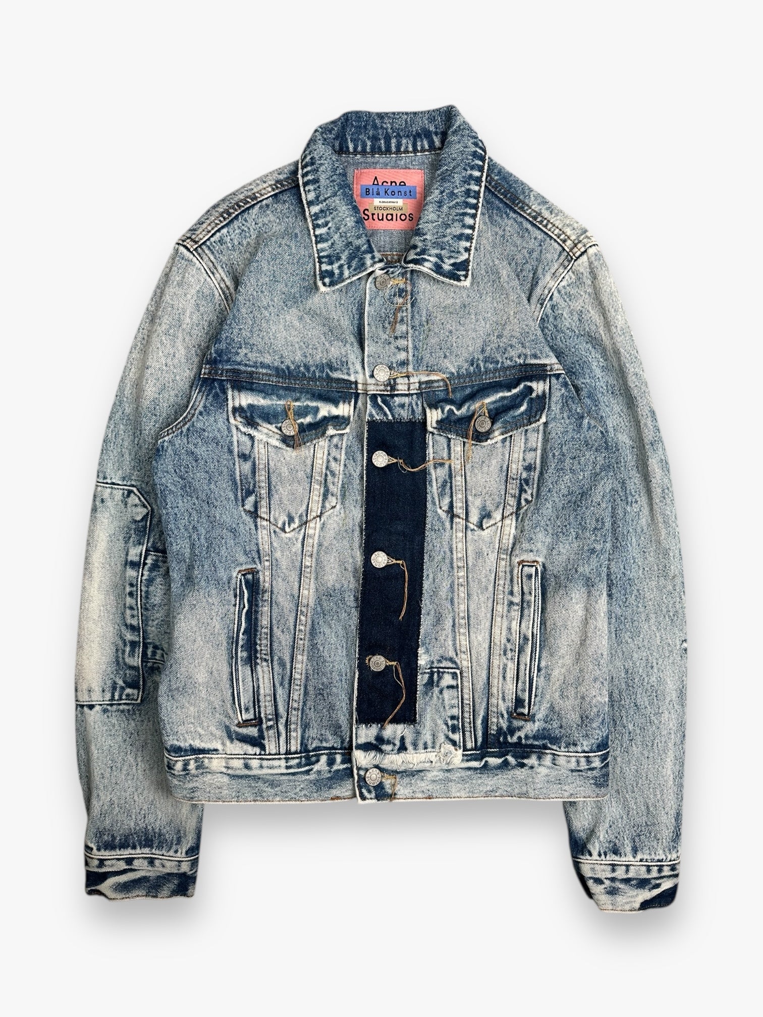 Acne Studios Blå Konst Denim Jacket Blue