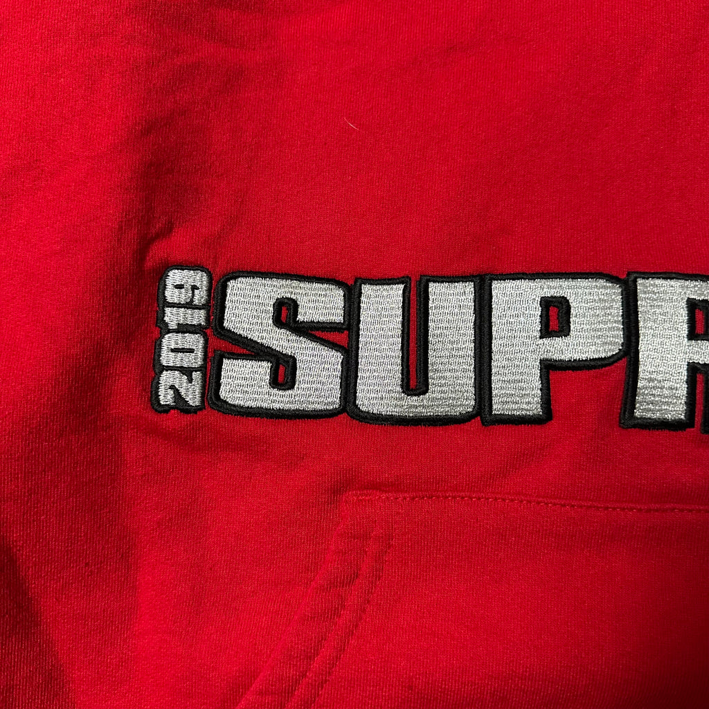 Sweatshirt Hoodie Supreme Blockbuster Red SS19