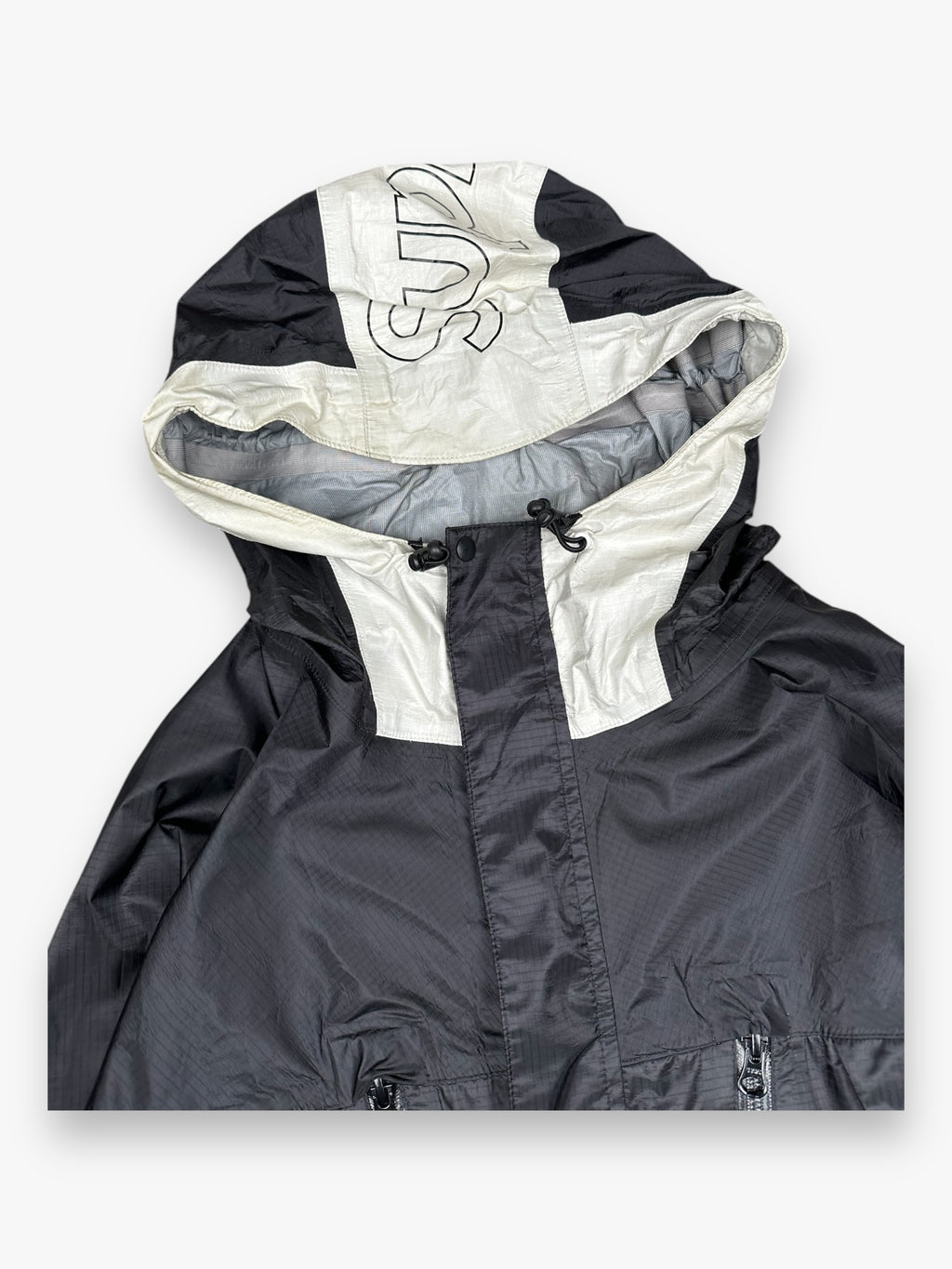 Supreme Taped Seam Rain Jacket Black SS19