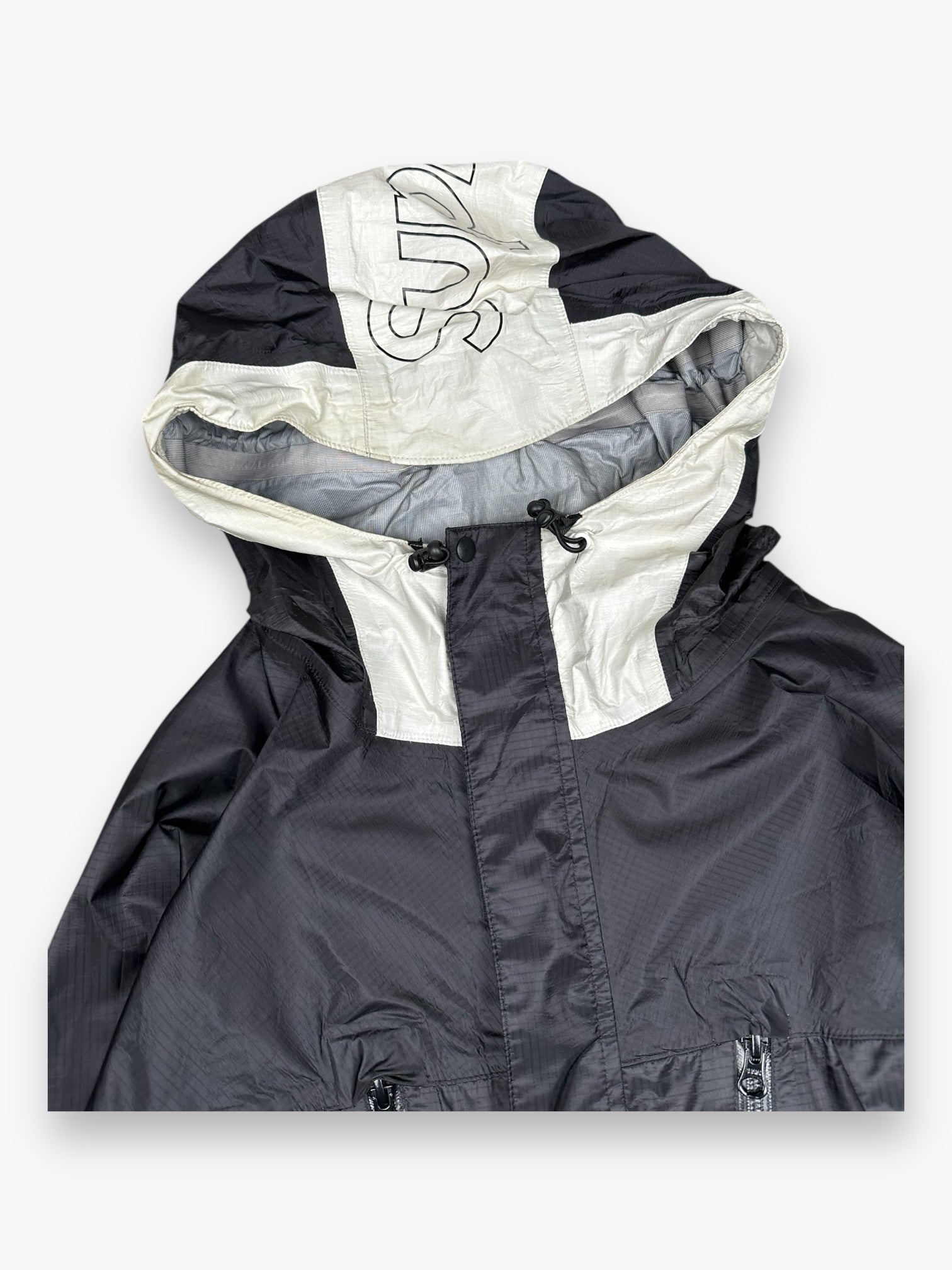 Supreme Taped Seam Rain Jacket Black SS19